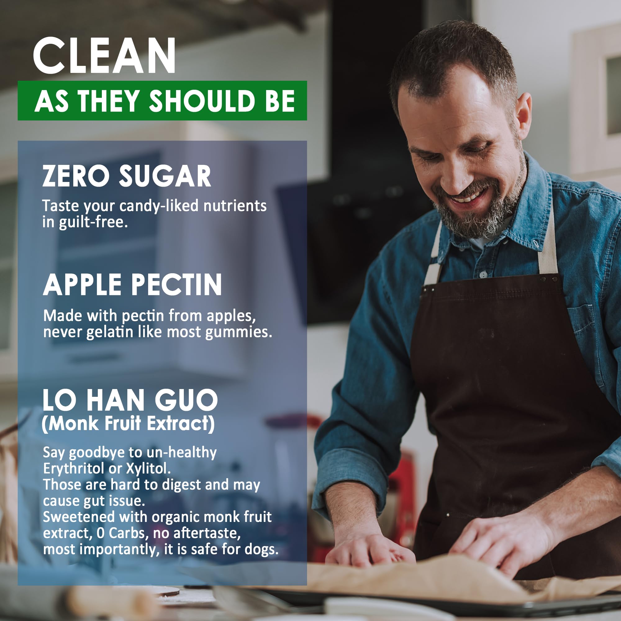 (2 Pack) Multivitamin for Men, Daily Mens Multivitamins & Multiminerals Gummies, Mens Vitamins A C D E B6 B12, Methylfolate, Omega 3, Probiotics, Enzymes for Energy, Immunity, Sugar Free, (No Iron)