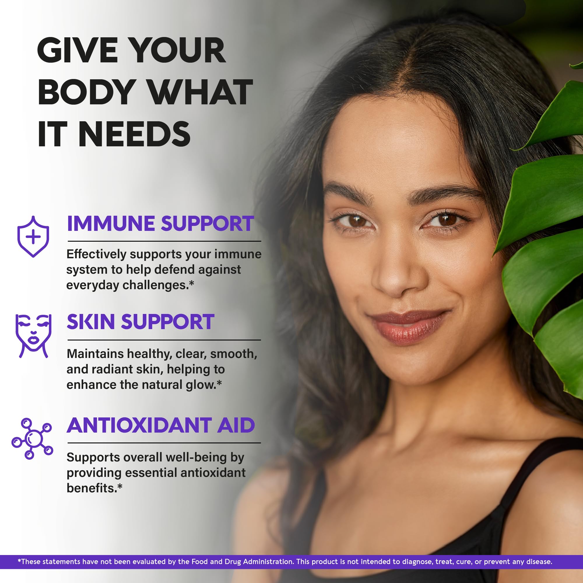 Zinc Picolinate 50mg - Zinc Supplement with Copper, Vitamin D3 & B12 - Stomach Friendly | Slow Release Zinc - Immune Support & Skin Health - High Absorption with BioPerine & Vitamin C - 60 Capsules