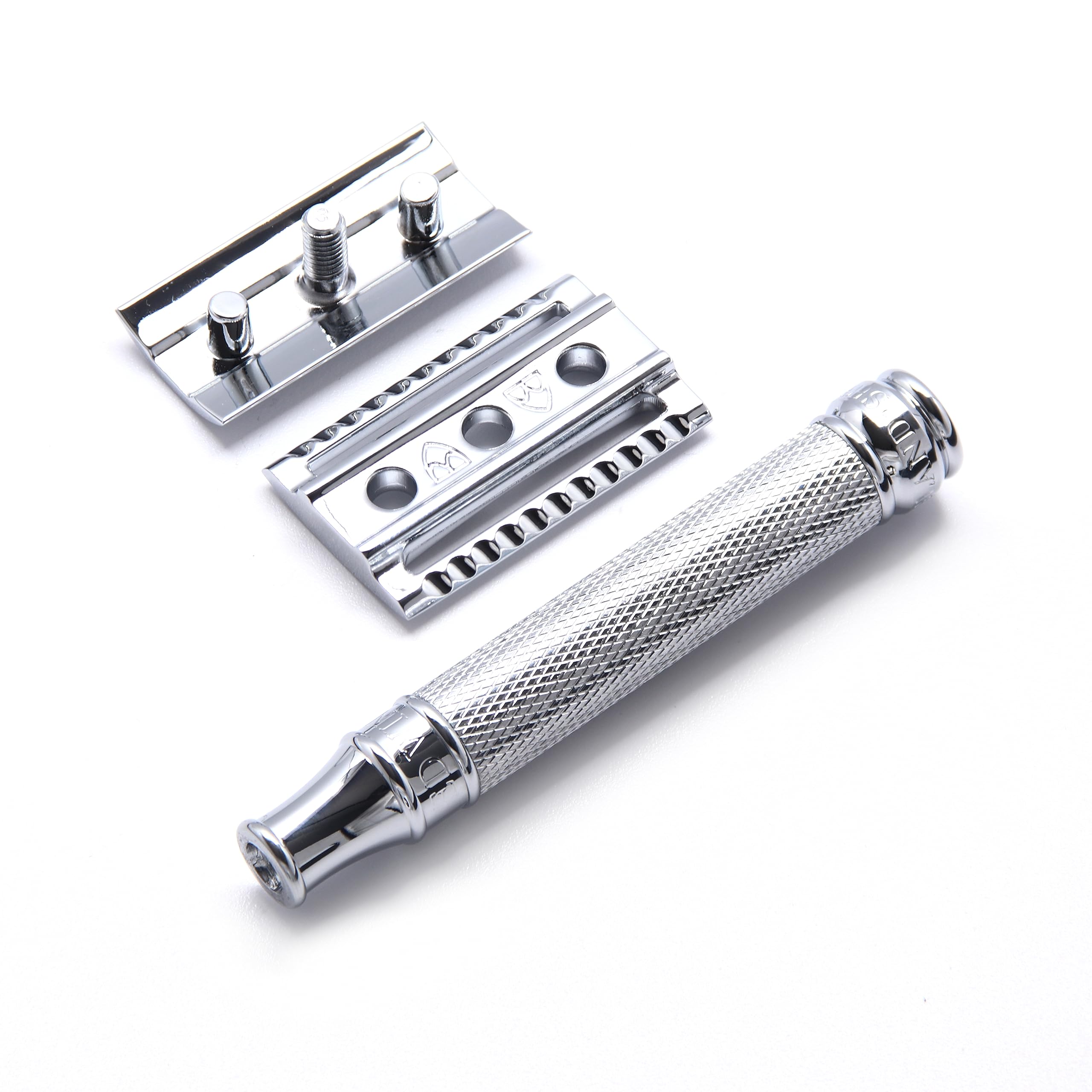Knurled Handle De Safety Razor - De89Kn14Bl Razor By Edwin Jagger