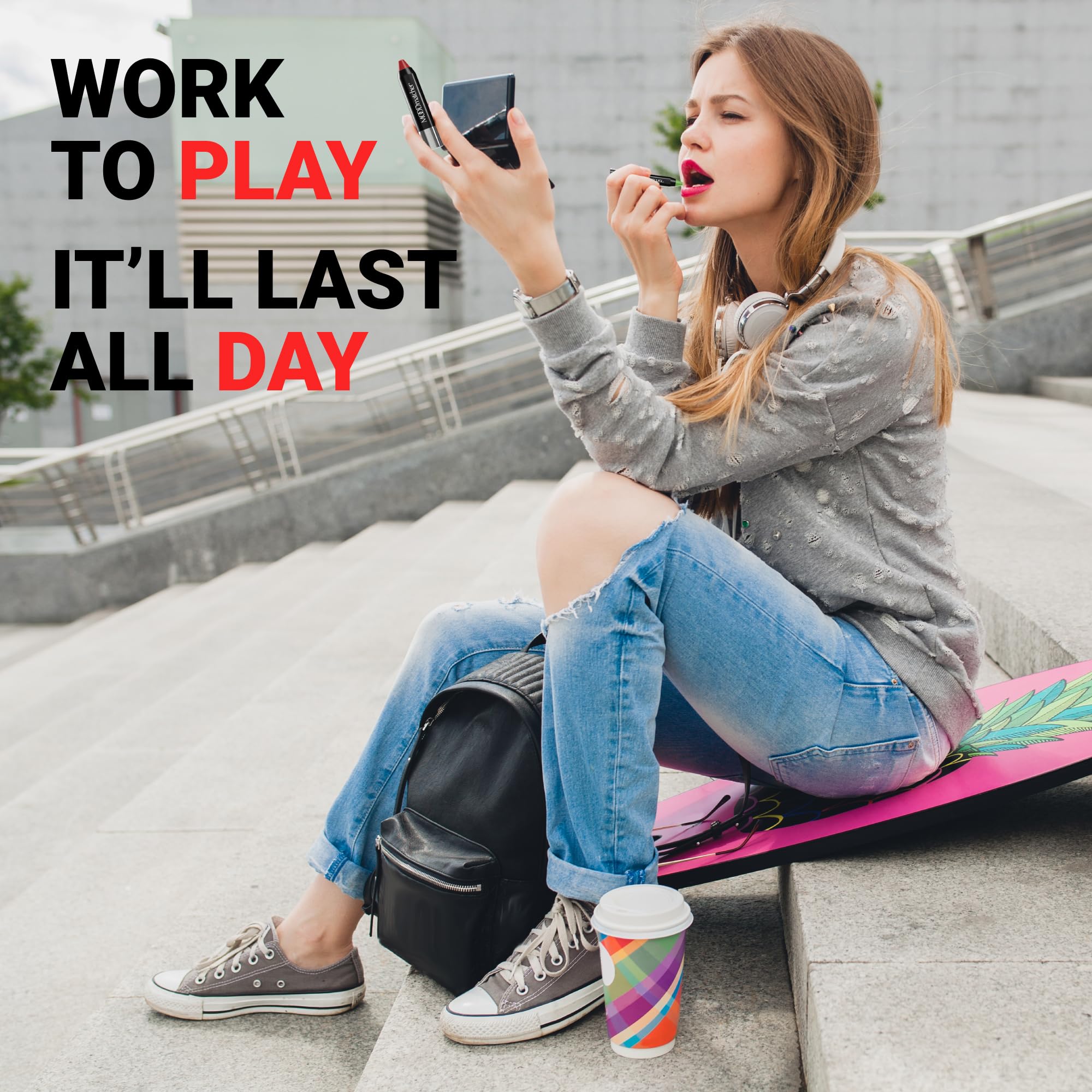 Fran Wilson Mood Matcher USA Luxe Twist Stick, Pink, 2.9g