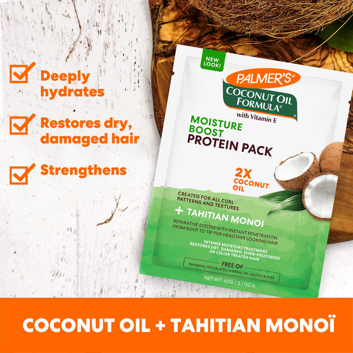 Palmer's Protein Coconut Oil, 2.1 Ounce