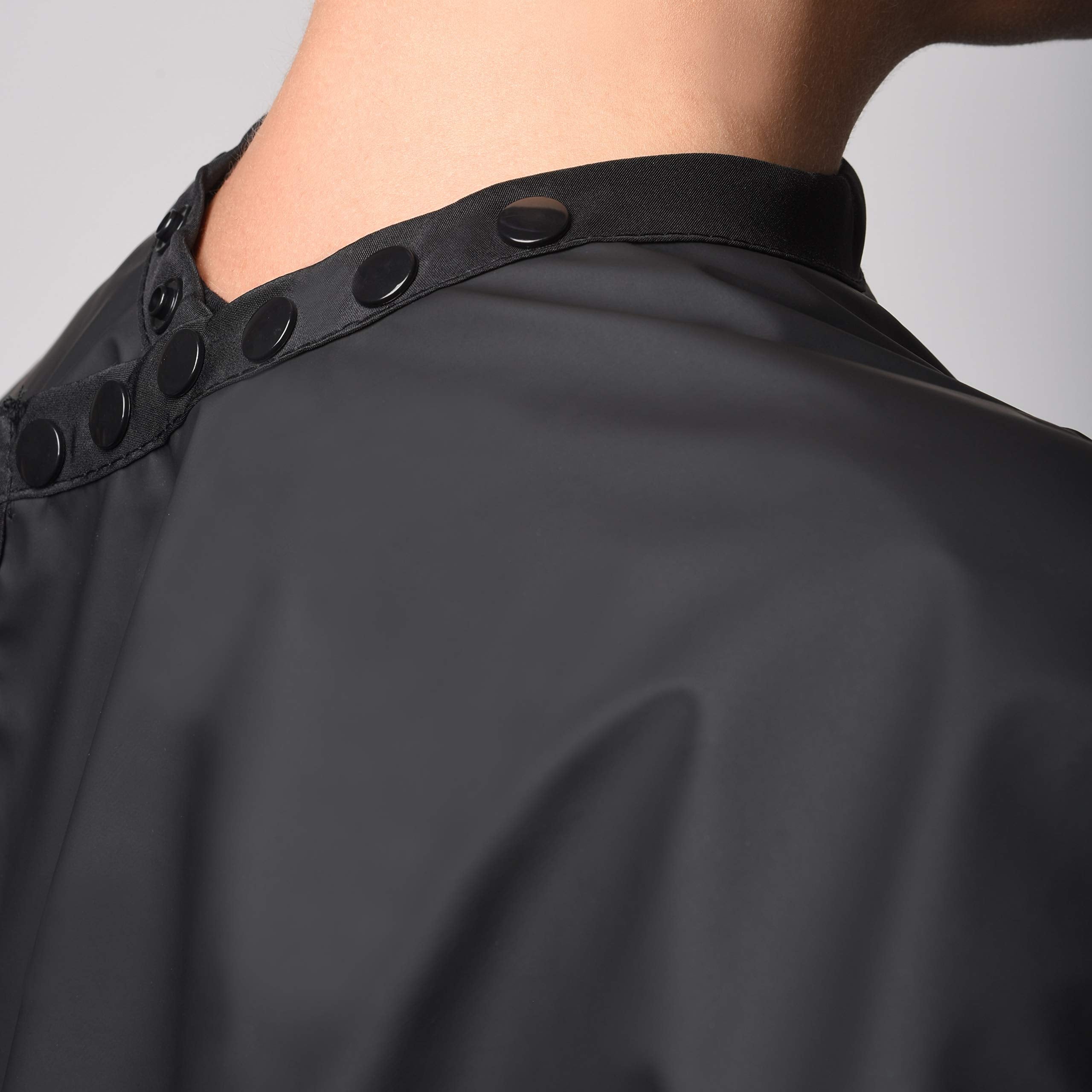 Framar Color Cover - Salon Cape With Rubberized Chest and Neckline, Hair Cape for Hair Dye, Hair Color, Cosmetology Supplies and Hair Coloring