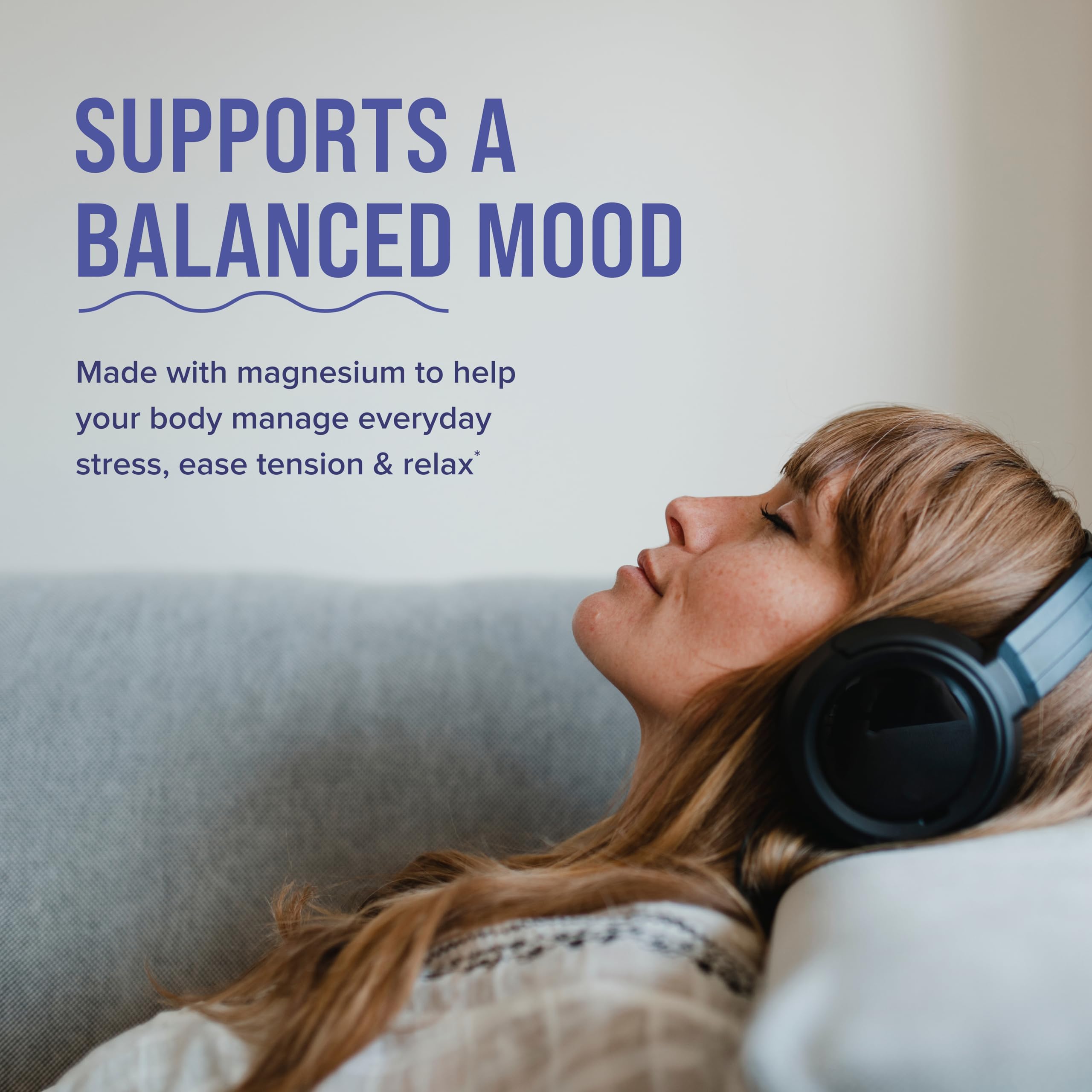 Natural Vitality Calm Sleep, Melatonin & Magnesium Citrate, Sleep Aid Drink Mix, GABA, Aid, Vegan, Gluten Free Non-GMO, Mixed Berry, 16 Oz