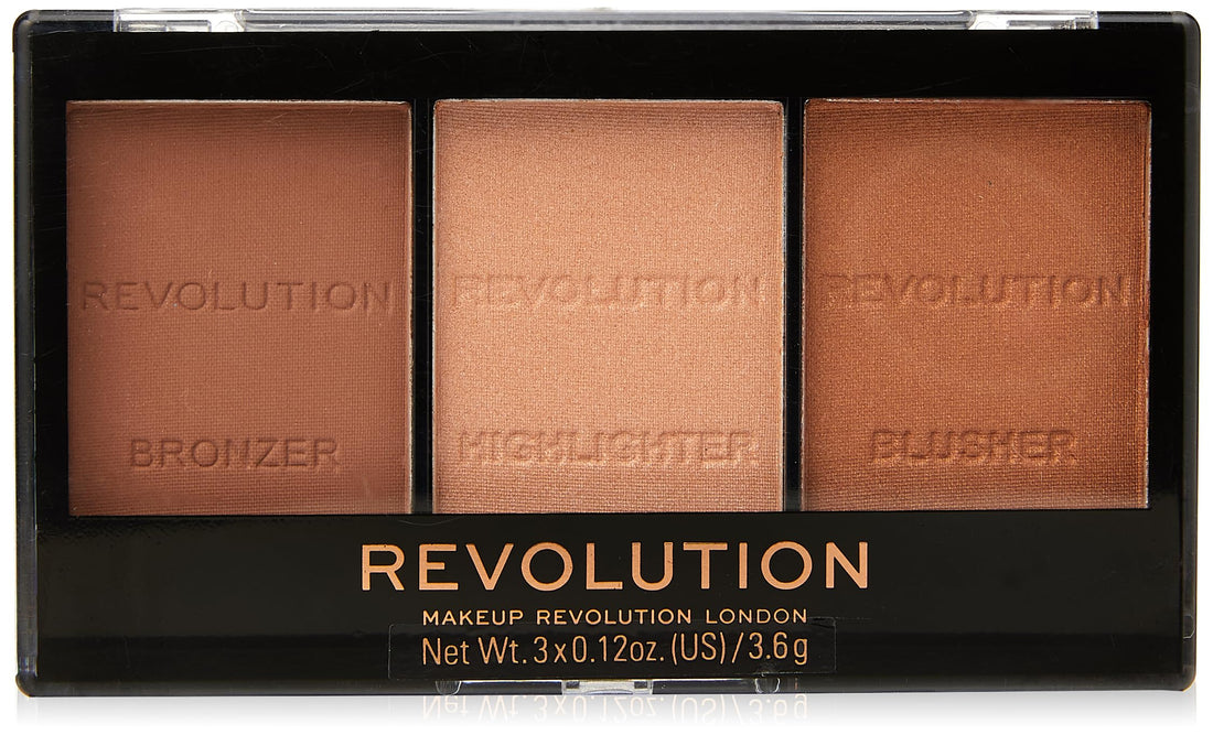 Makeup Revolution Ultra Sculpt and Contour Kit Ultra Light/Med C04, Mixed, 10.8 g (Pack of 1)