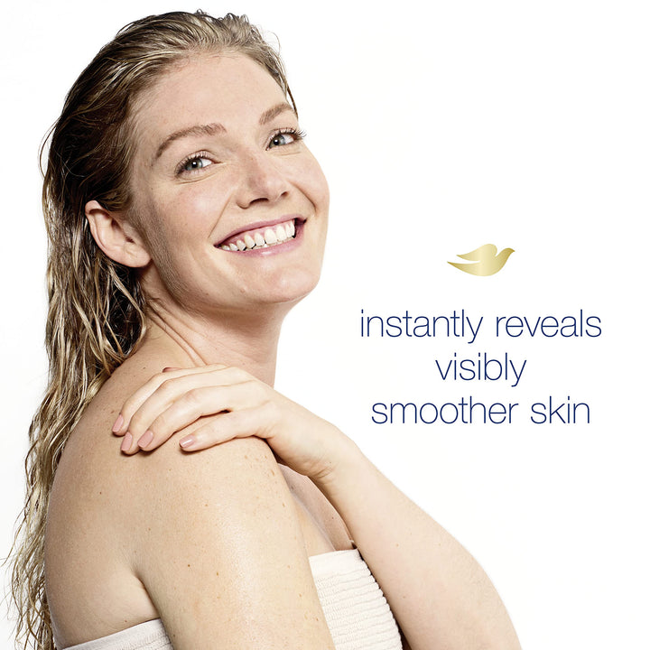 Dove Beauty Bar More Moisturizing Than Bar Soap Gentle Exfoliating With Mild Cleanser For Softer And Smoother Skin 3.75 oz, 8 Bars
