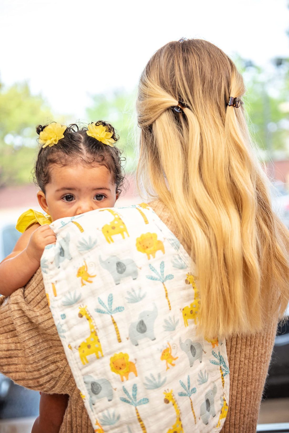 Stephen Joseph, Muslin Baby Burp Cloths, 2-Pack 100% Cotton, Burp Cloth for Baby Boys and Girls, Dino (SJ124259)