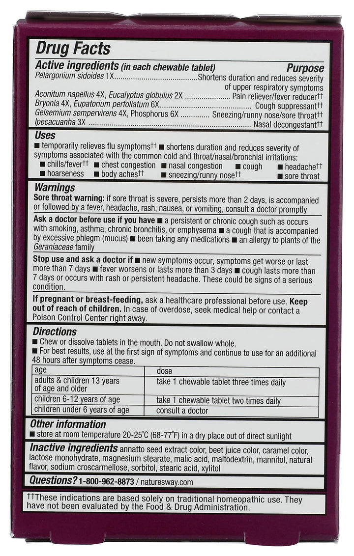 Nature's Way Umcka Berry Chew, 20 ct