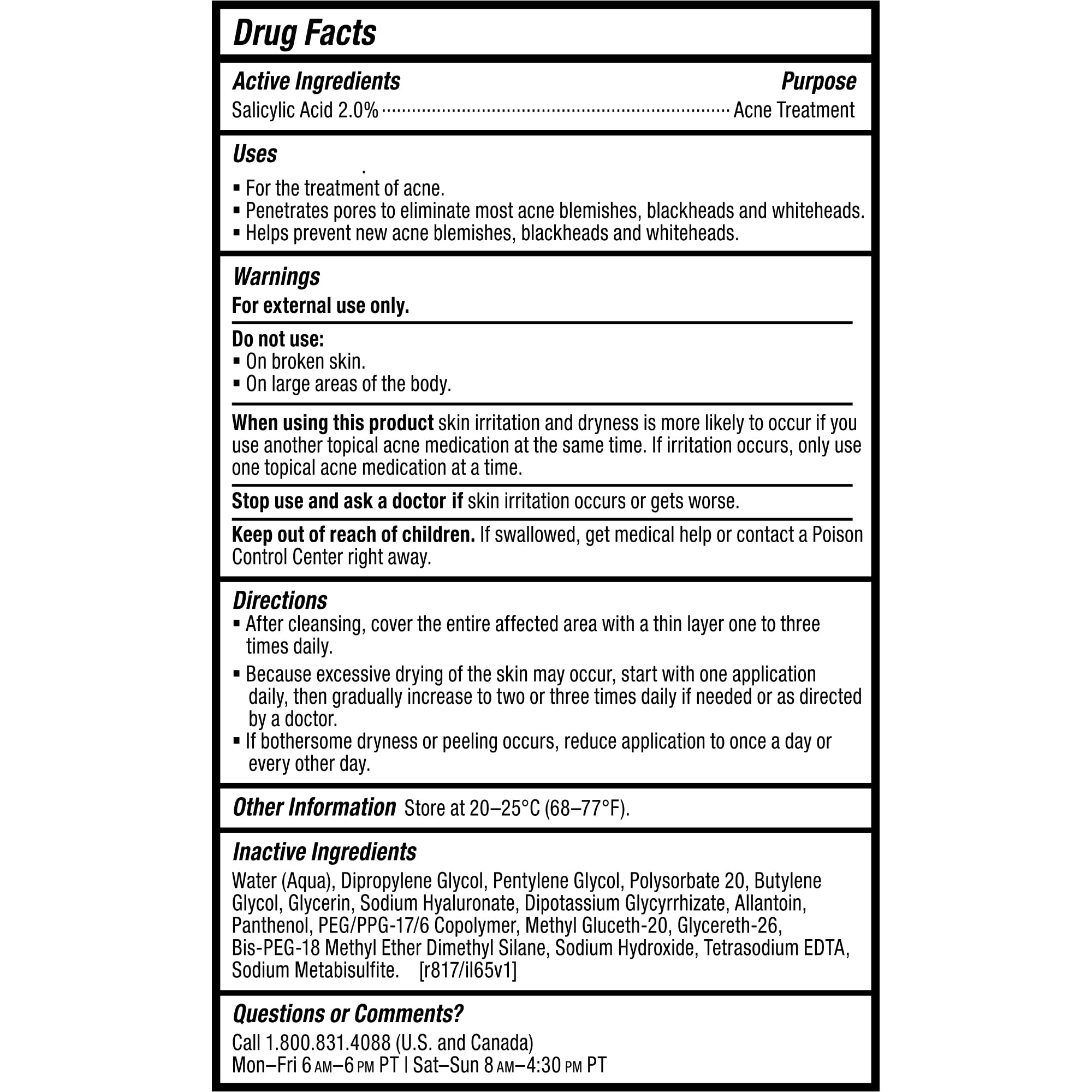 Paula's Choice CLEAR Regular Strength Anti-Redness Exfoliating Solution with 2% BHA Salicylic Acid for Moderate Acne - 4 oz by Paula's Choice