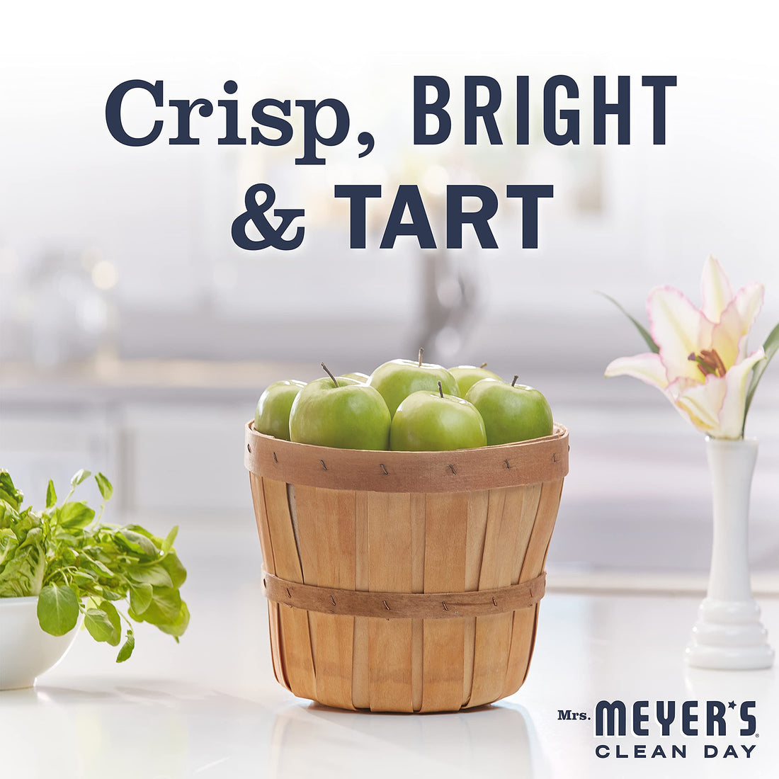 Mrs. Meyer's Clean Day Liquid Hand Soap, Apple, 12.5 Fluid Ounce