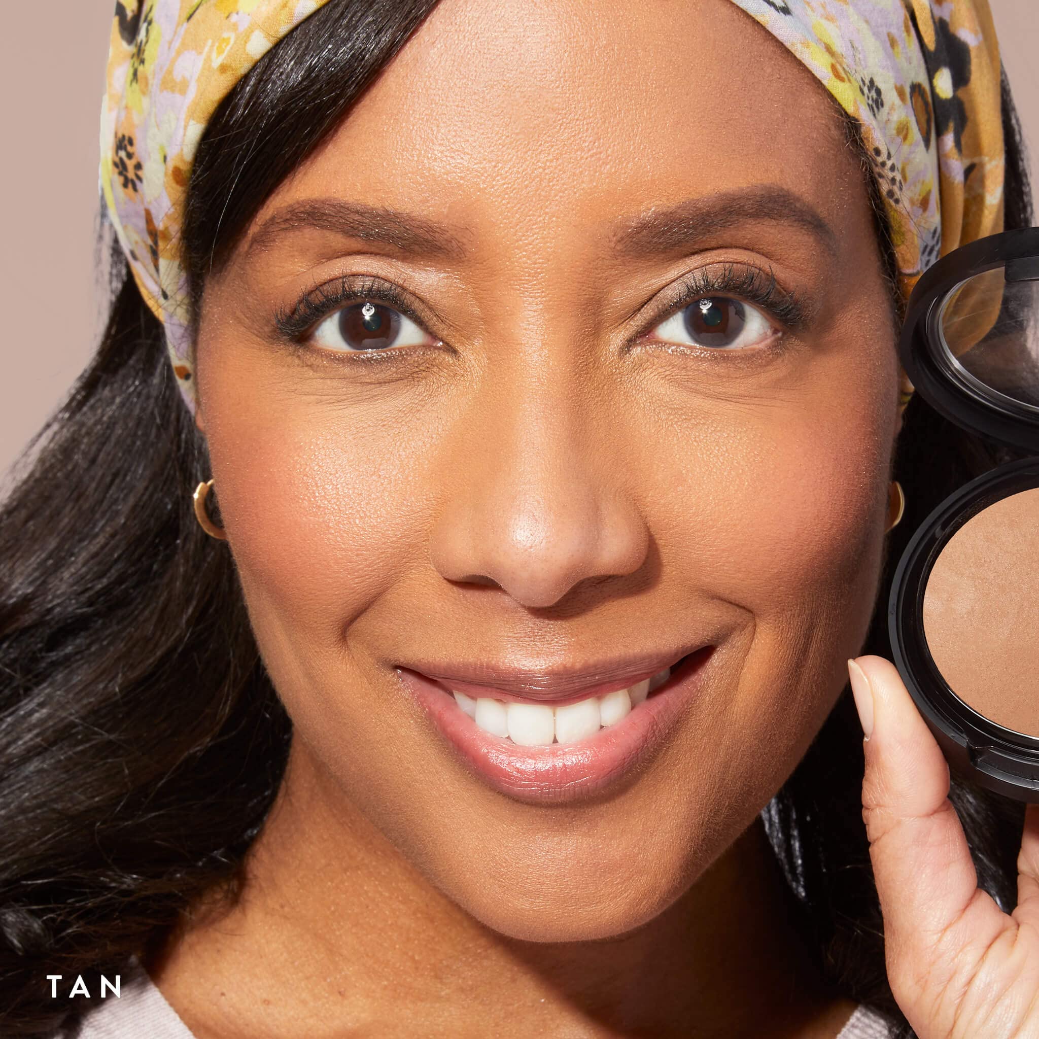 Tan : Laura Geller Double Take Baked Versatile Powder Foundation, Tan, 0.35 Ounce