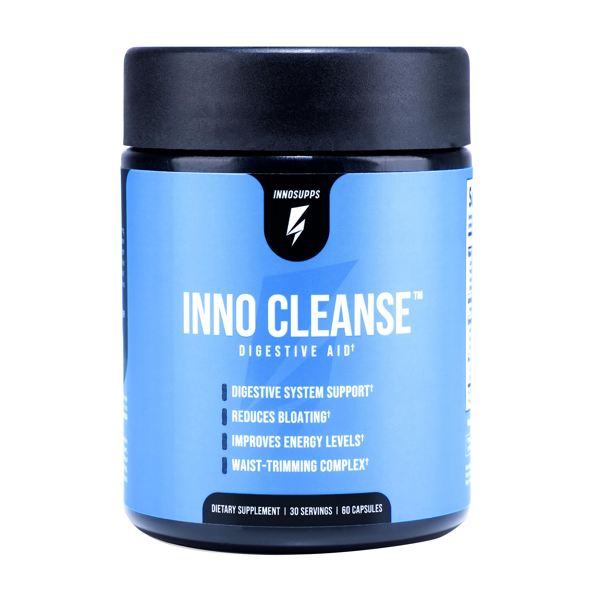 Inno Cleanse - Waist Trimming Complex | Digestive System Support & Aid | Reduced Bloating | Improves Energy Levels | Gluten Free, Vegan Friendly