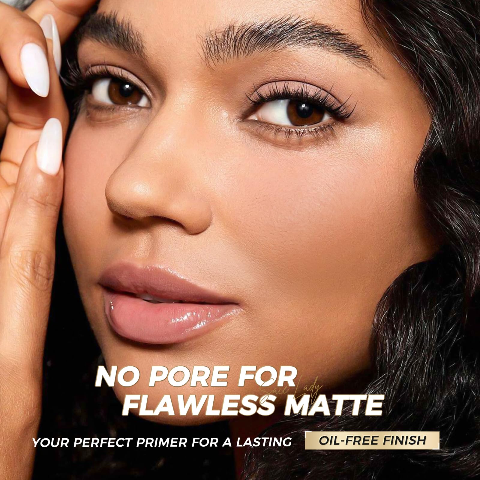 Sacelady Minimize Invisible Pore Face Primer Smooth Fine Lines Foundation Primer,Oil-Control Makeup Primer Gel (Size:1.01Fl Oz , Color: Transparent)