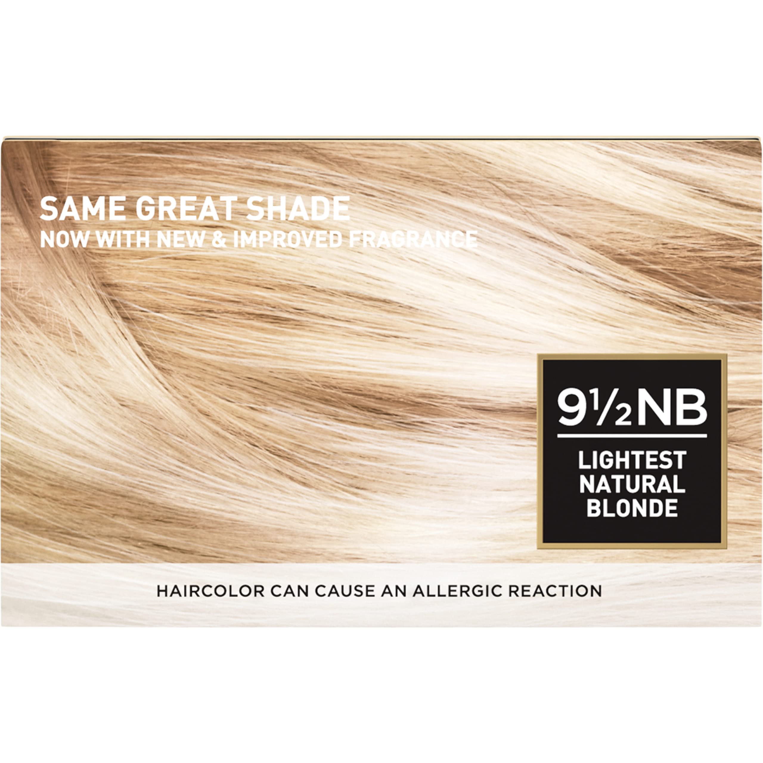 L'Oreal Paris Superior Preference Fade-Defying + Shine Permanent Hair Color, 9.5NB Lightest Natural Blonde, Pack of 1, Hair Dye