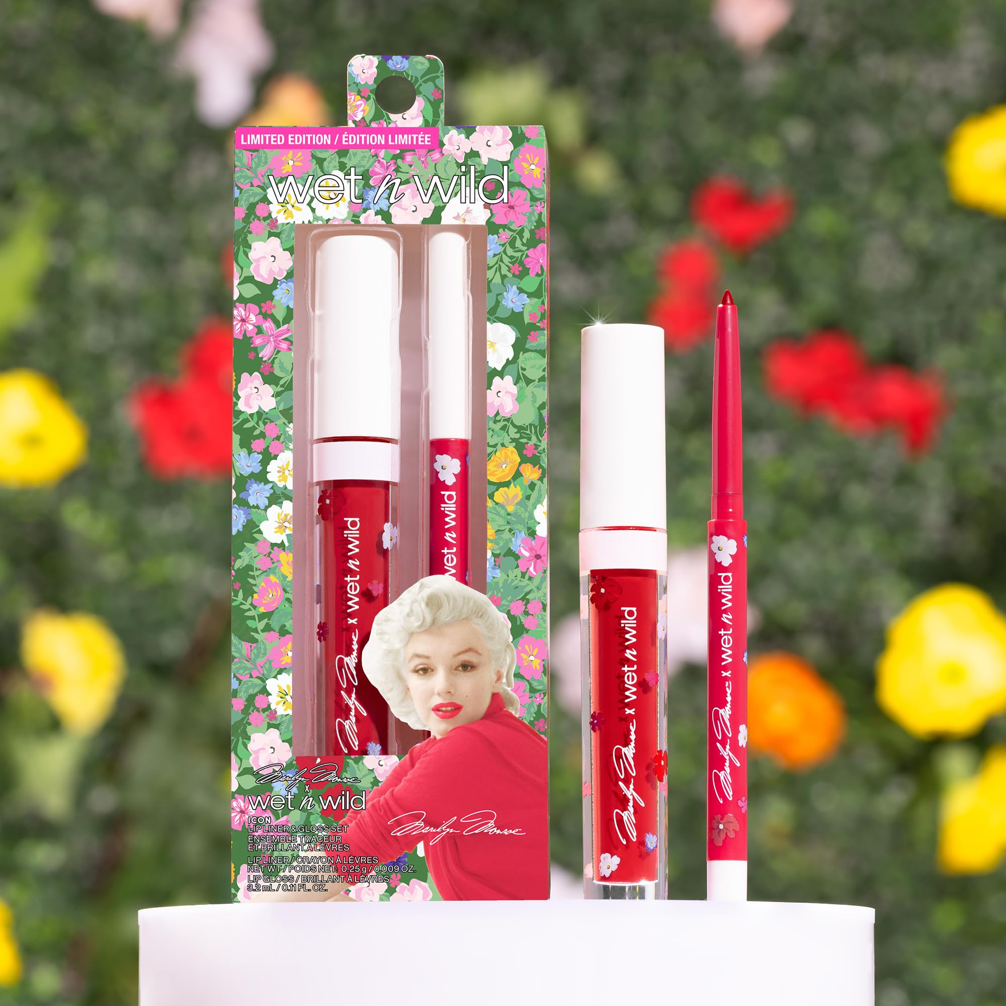 wet n wild Marilyn Monroe Collection Icon Lip Liner & Gloss Set