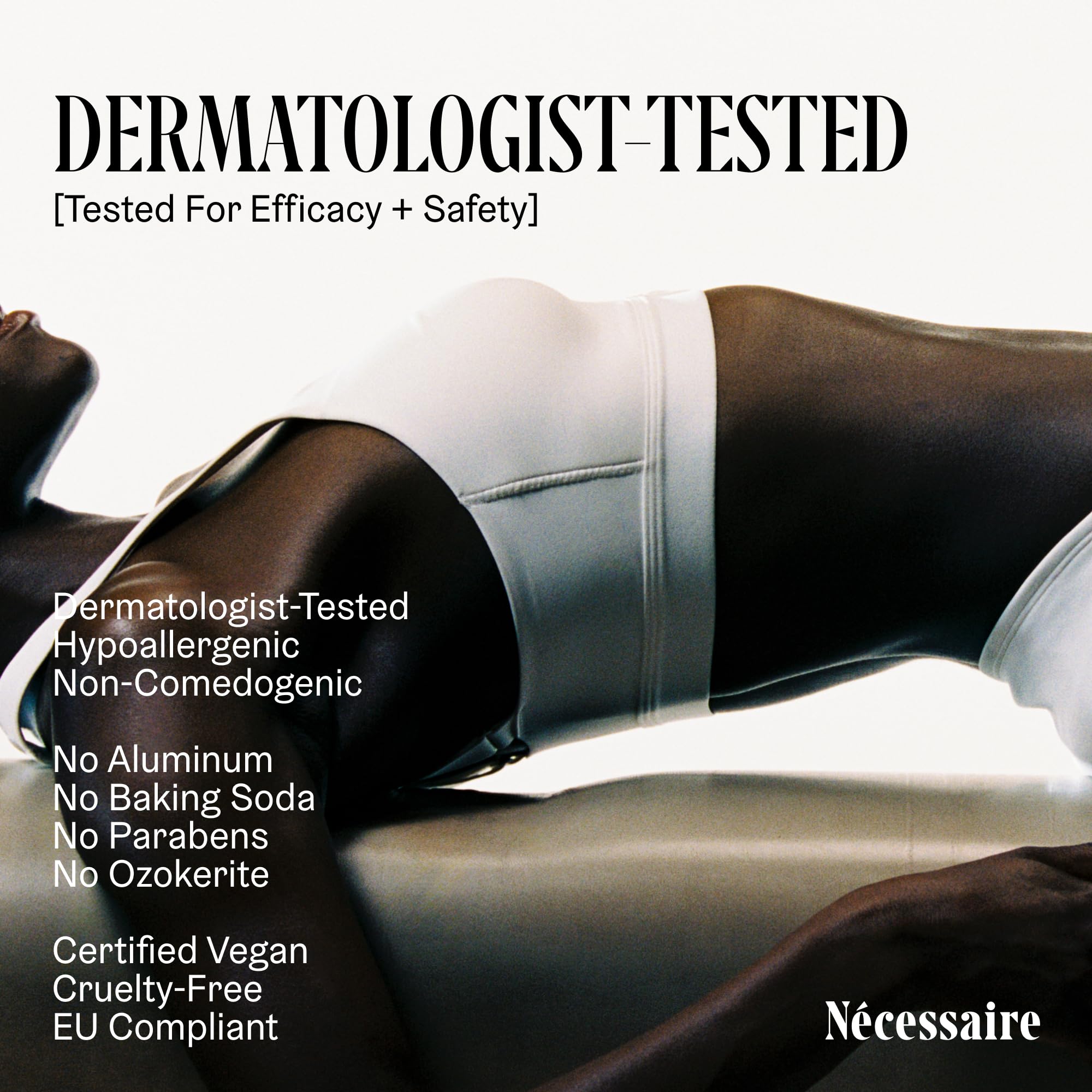 Nécessaire The Deodorant Hinoki | Natural Aluminum Free Deodorant For Women & Men. Extra Strength Treatment with Mandelic Acid. Free of Baking Soda, Ozokerite & Parabens (75 g/2.5 oz)