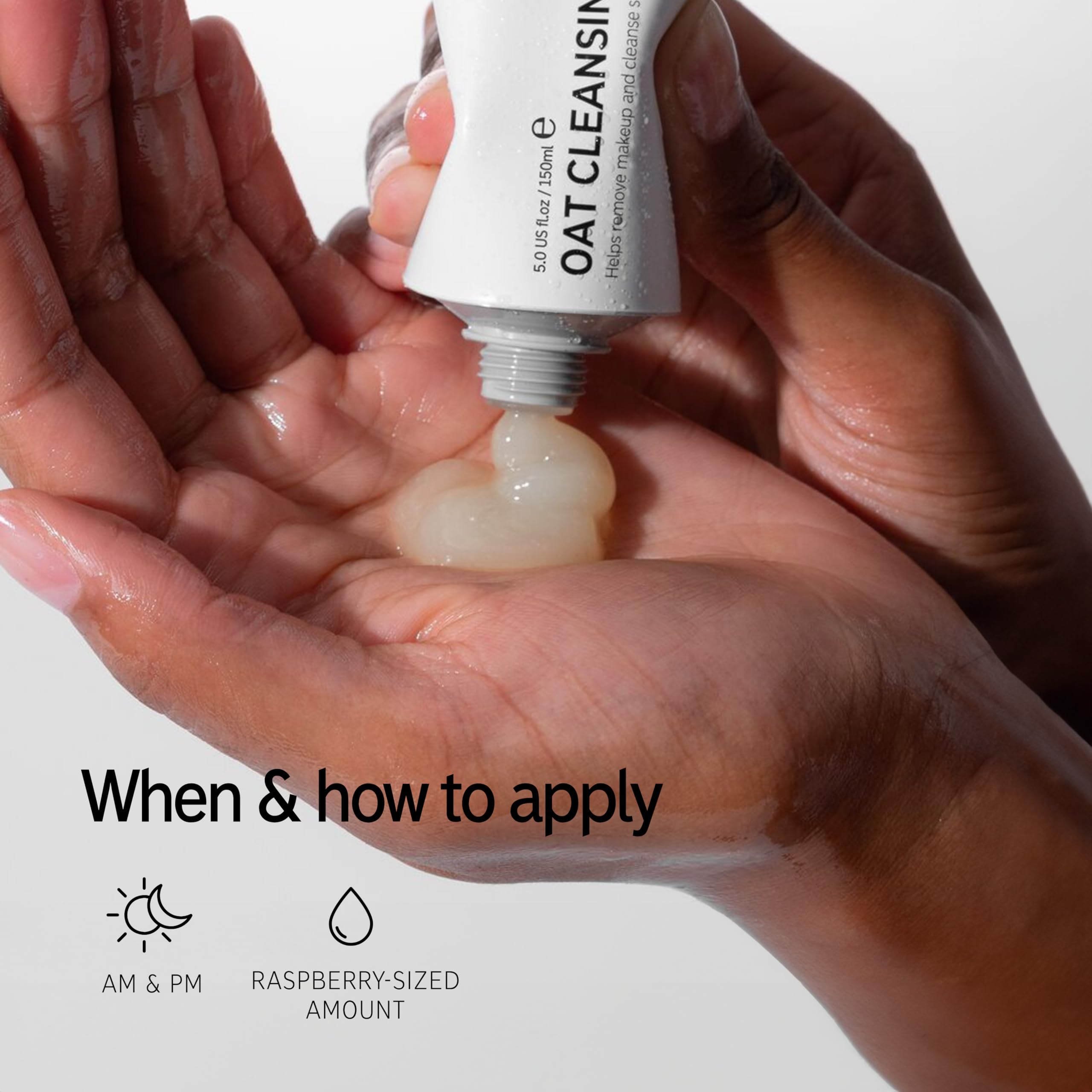 The INKEY List Oat Cleansing Balm Duo, Rich Balm Removes Makeup and Impurities, Reduces Redness, 5.0 fl oz (2 Pack)