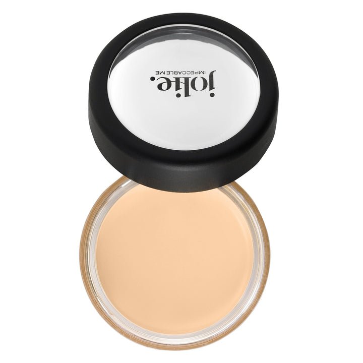 Total Coverage Conceal Under Eye & Facial Cream Balm Creme Concealer Pot (Medium Neutral) by Jolie
