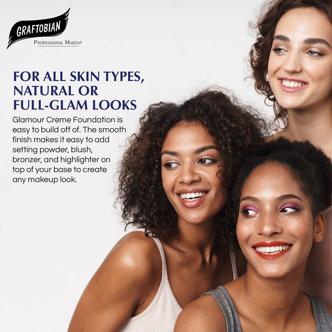 Graftobian HD Crme Foundation 1/2oz Sunlit Linen (W) AD