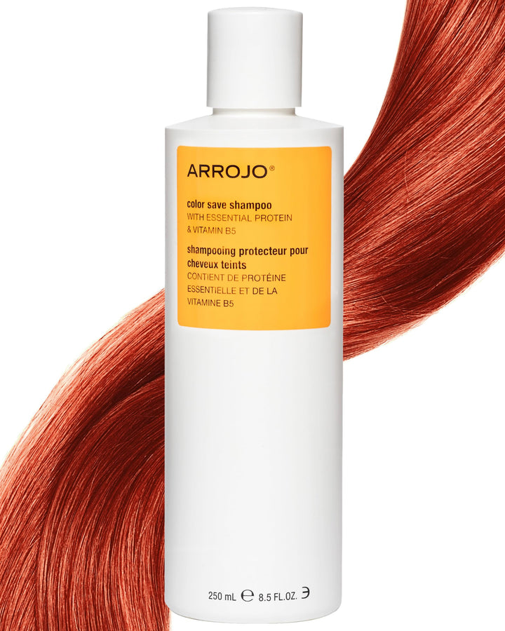 ARROJO Color Save Shampoo for Color Treated Hair â€“ Hair Color Shampoo w/Protein & Vitamin B5 â€“ Hair Shampoo to Preserve Color & Add Shine â€“ Linden-Blossom Scented Color Safe Shampoo , 8.5 Fl Oz