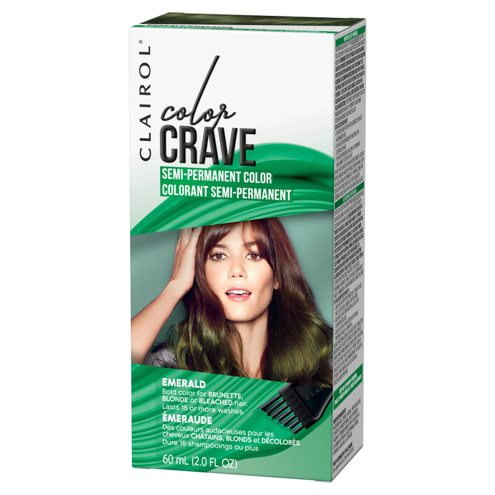 Clairol Color Crave Semi-Permanent Hair ColorEmerald2 fl oz