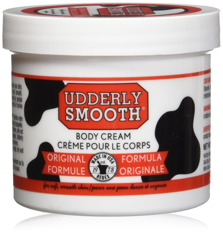 Udderly Smooth Udder Cream, Skin Moisturizer, 12 Ounce Jar
