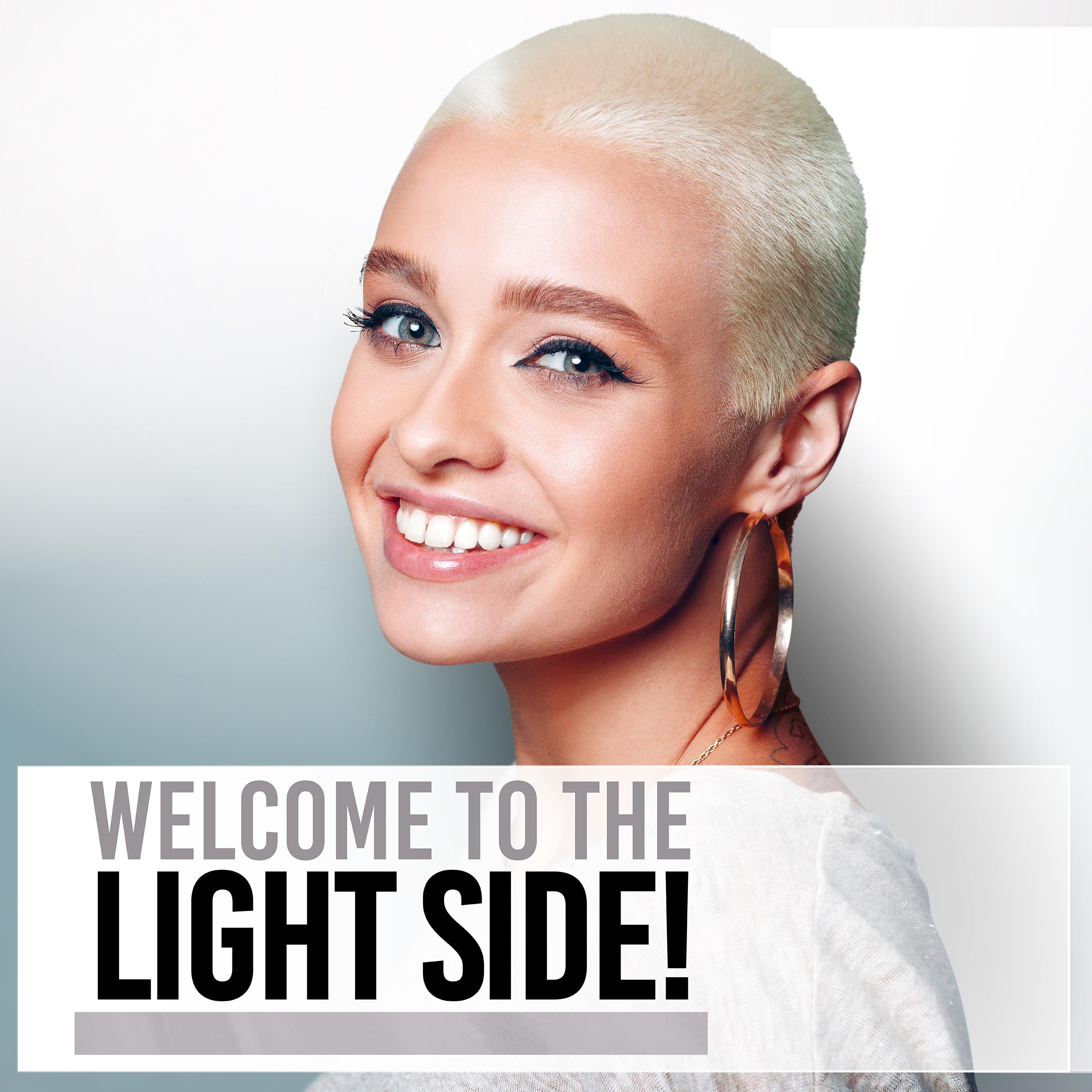 Jerome Russell Punky Colour LIGHTNING FAST 40 Volume Color Bleach Kit (w/Sleek Tint Brush) Bright Bleaching Lightening Hair for Punky Color (40 Vol. Kit) - Blonde