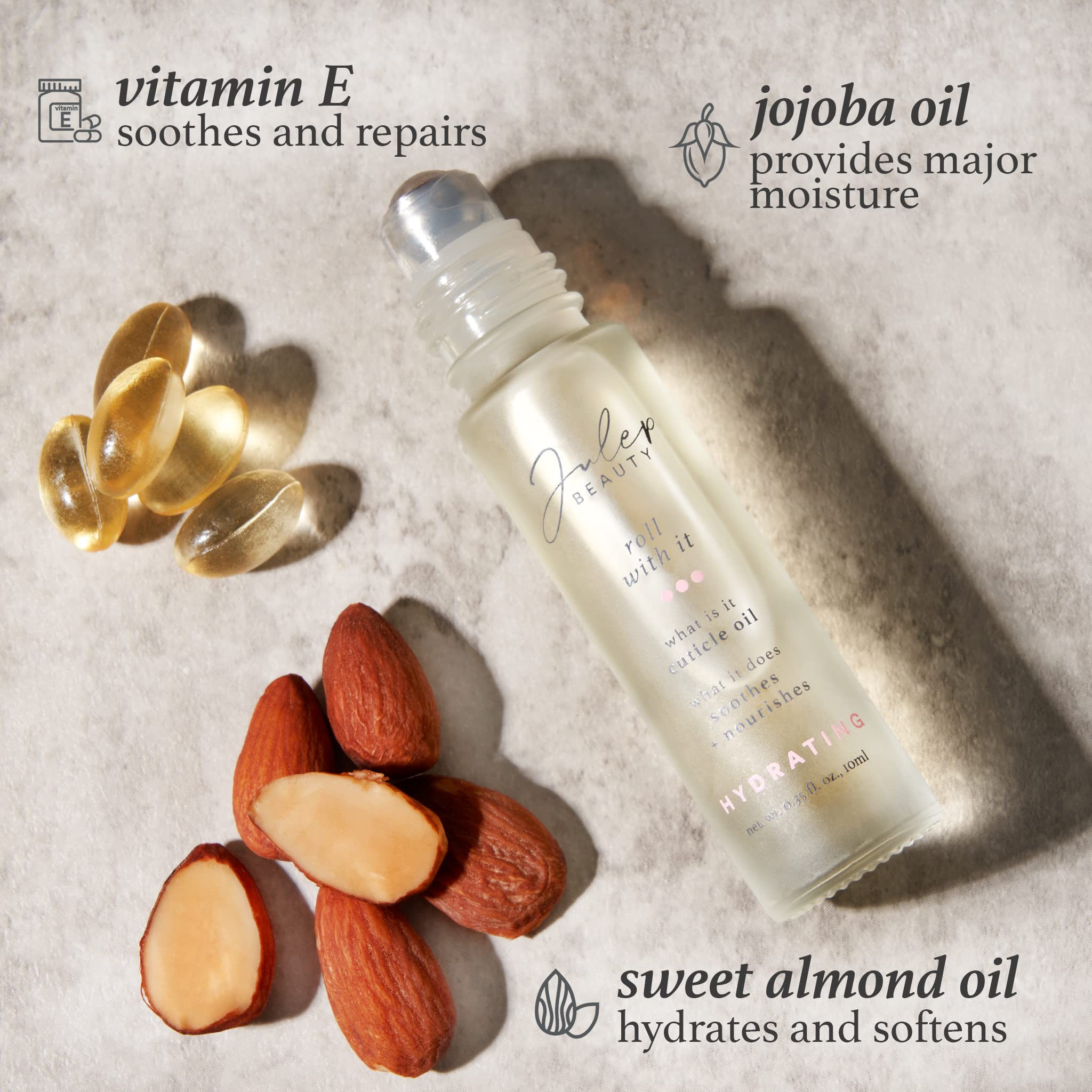 Julep Essential Cuticle Oil Treatment - Hydrating Nail & Cuticle Therapy with Vitamin E, Honey, and Sweet Almond Oil - Strengthens and Nourishes Dry Cuticles for Healthier Nails (0.35 fl oz)