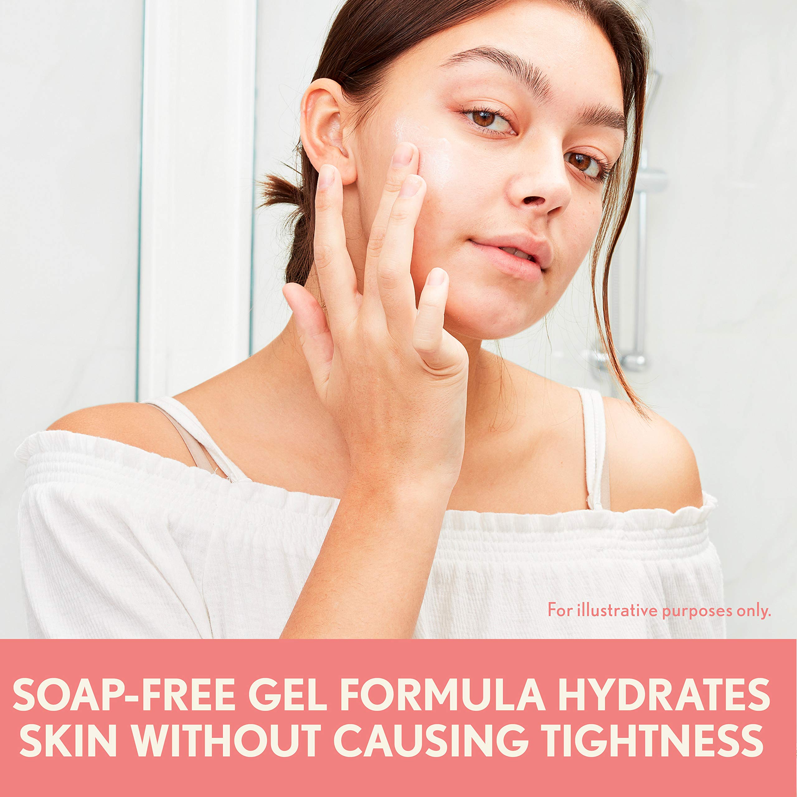 Aveeno Ultra-Calming Hydrating Gel Facial Cleanser with Calming Feverfew & Nourishing Oat, Hypoallergenic, Fragrance-Free & Non-Comedogenic, Unscented, 5 Ounce (Pack of 1)