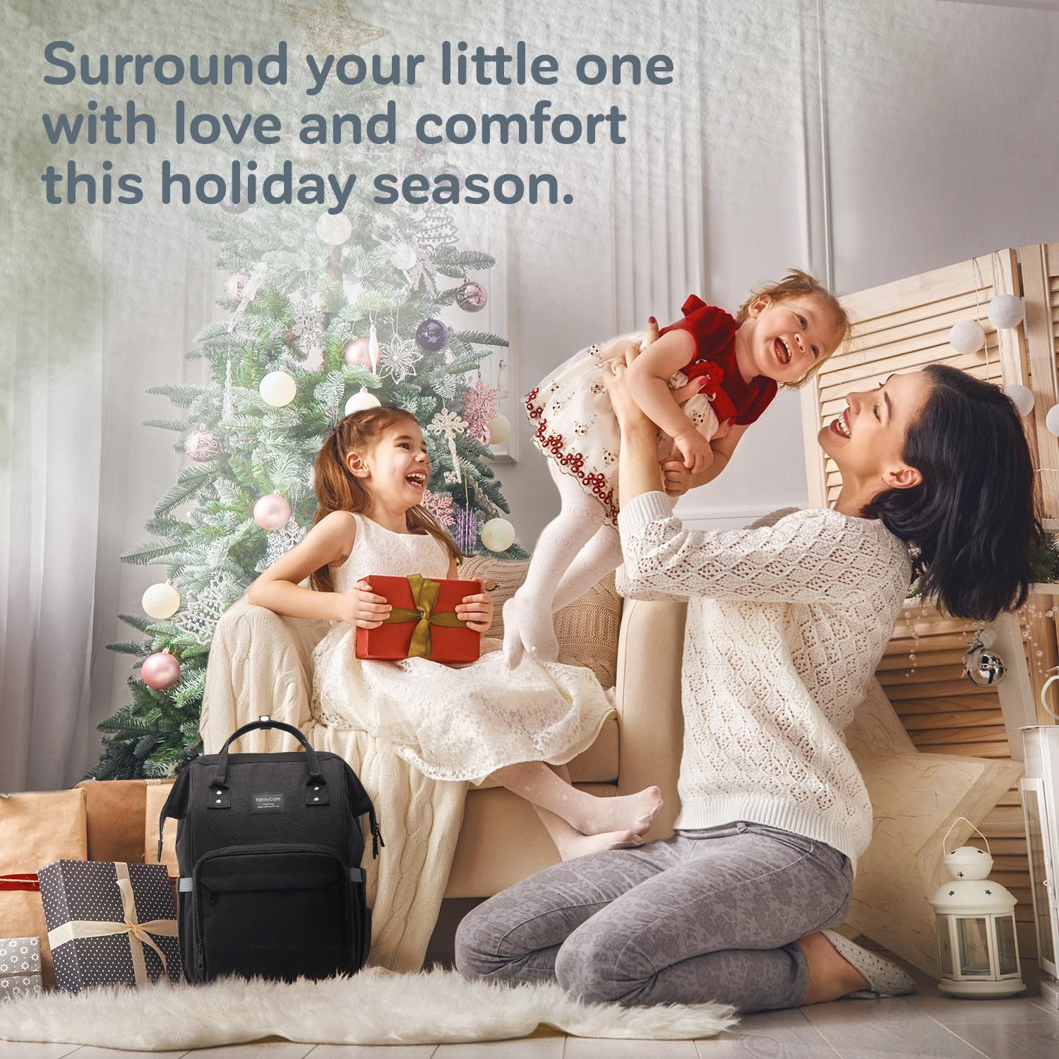 KiddyCare Diaper Bag Backpack | Baby Diaper Bags with Changing Station for Mom | Travel Backpack Waterproof Tote Bag with Various Uses for Maternity Baby Bags Big, Stylish, Unisex | Blue