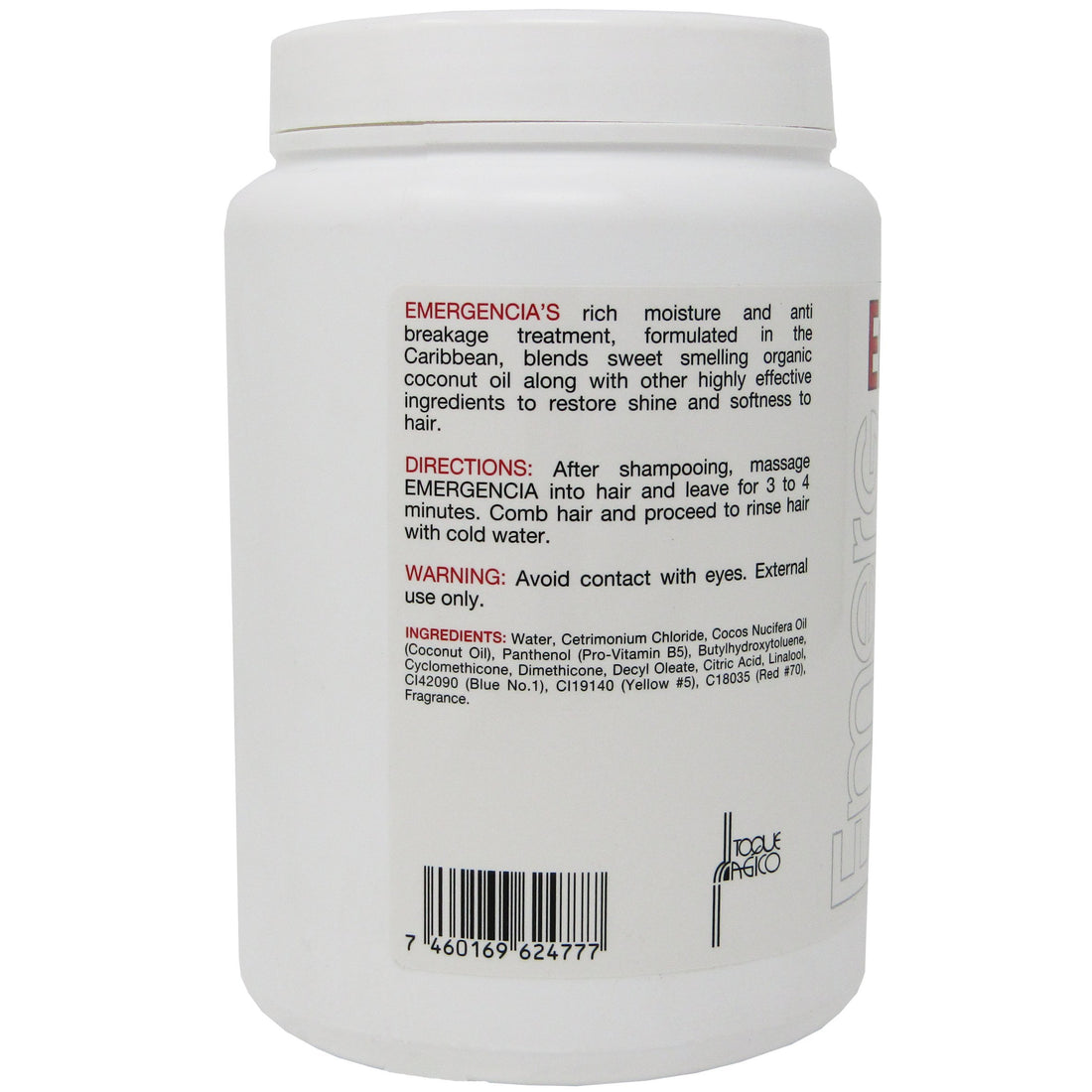 Toque Magico Emergencia Intense Moisture Split End Mask with Coconut 56oz