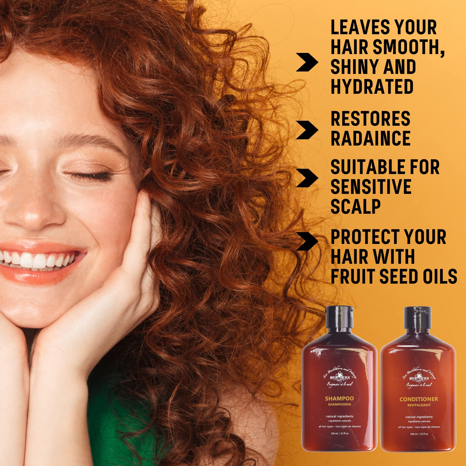 Shampoo and Conditioner Set (12 fl oz Each)…