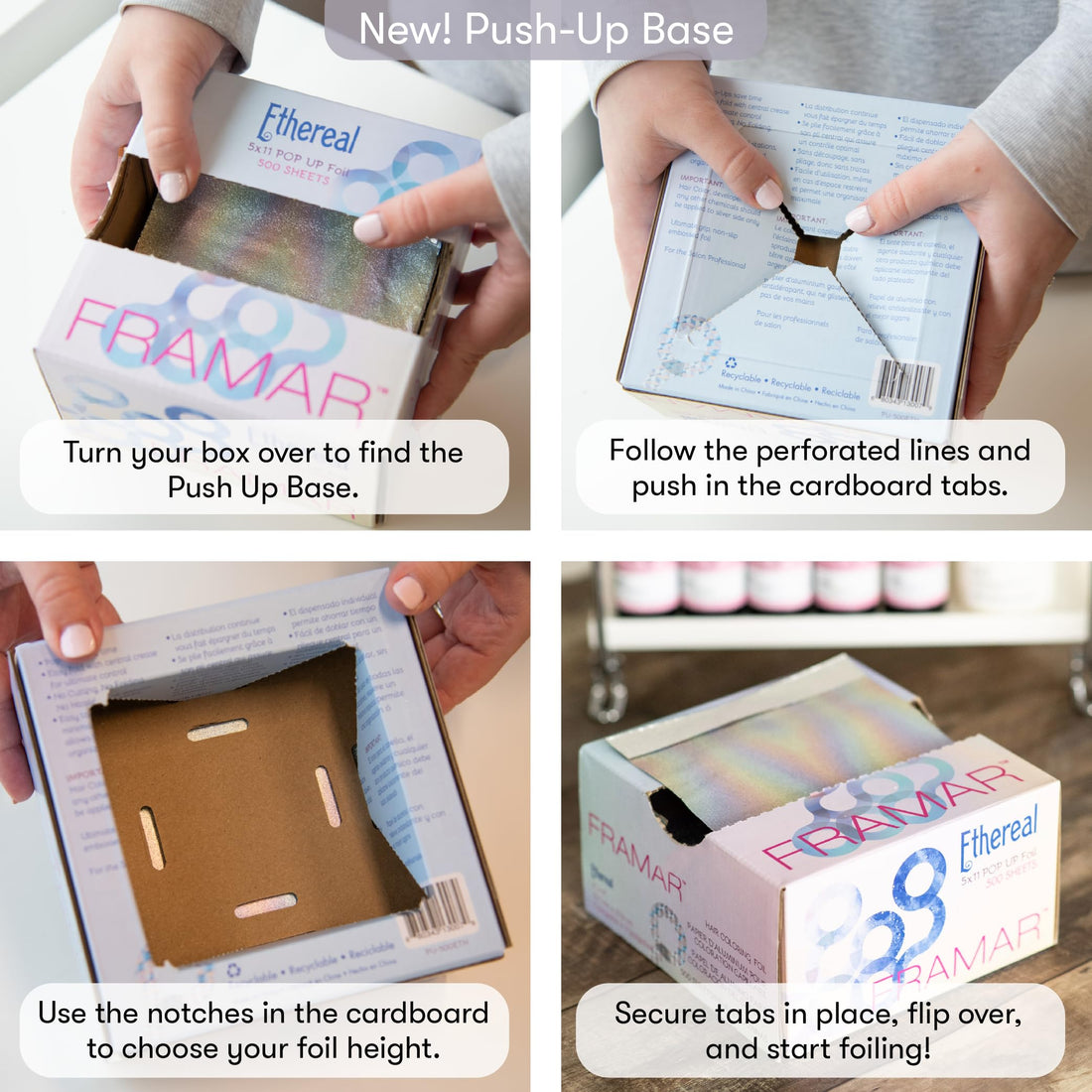 Framar Framar Ethereal Pop Up Foil 5x11-500 Count