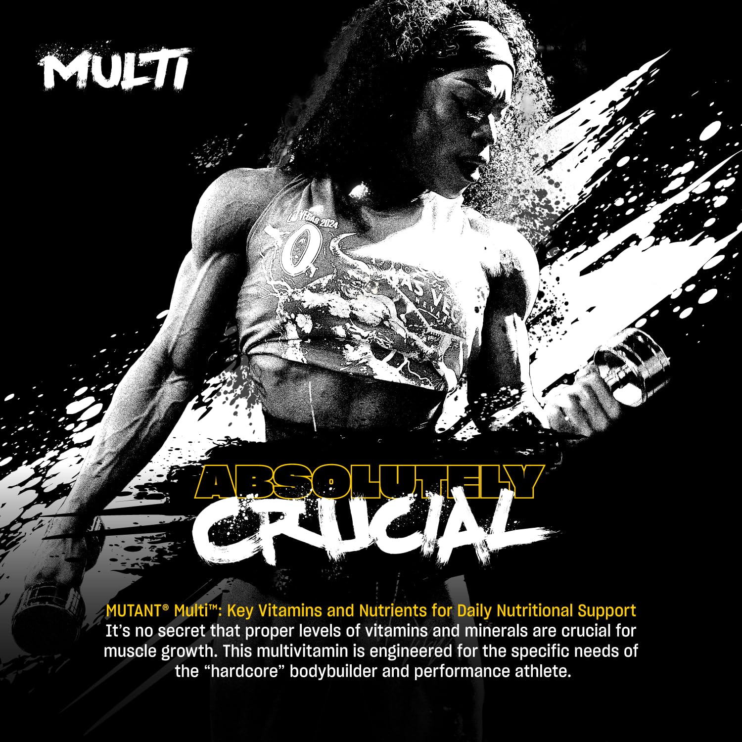 Mutant Multi - High Potency Vitamins with 75+ Ingredients Specifically Formulated for Heavy Lifting, 60 Tablets