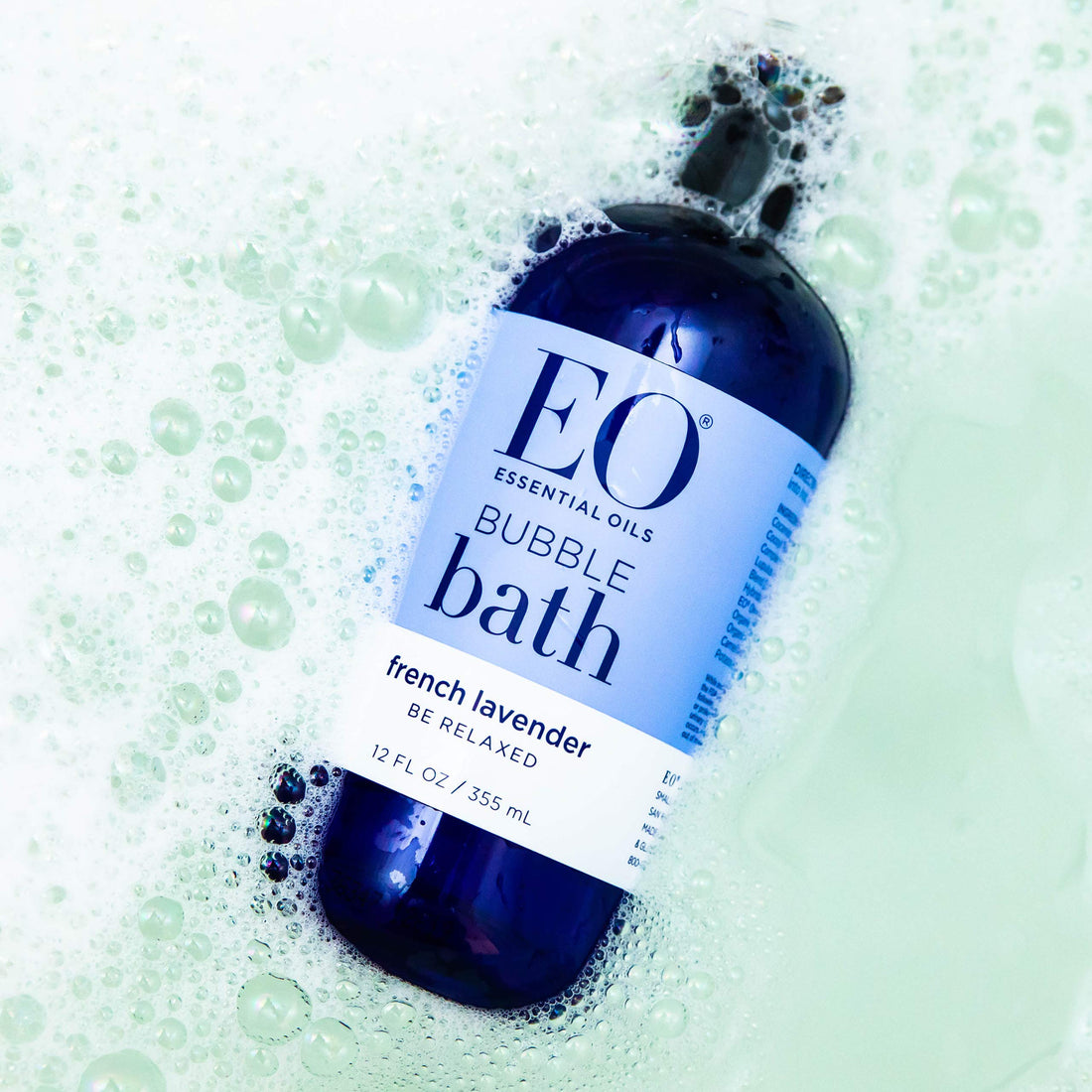 EO Serenity Bubble Bath French Lavender with Aloe 12-Ounce Bottles (Pack of 3)