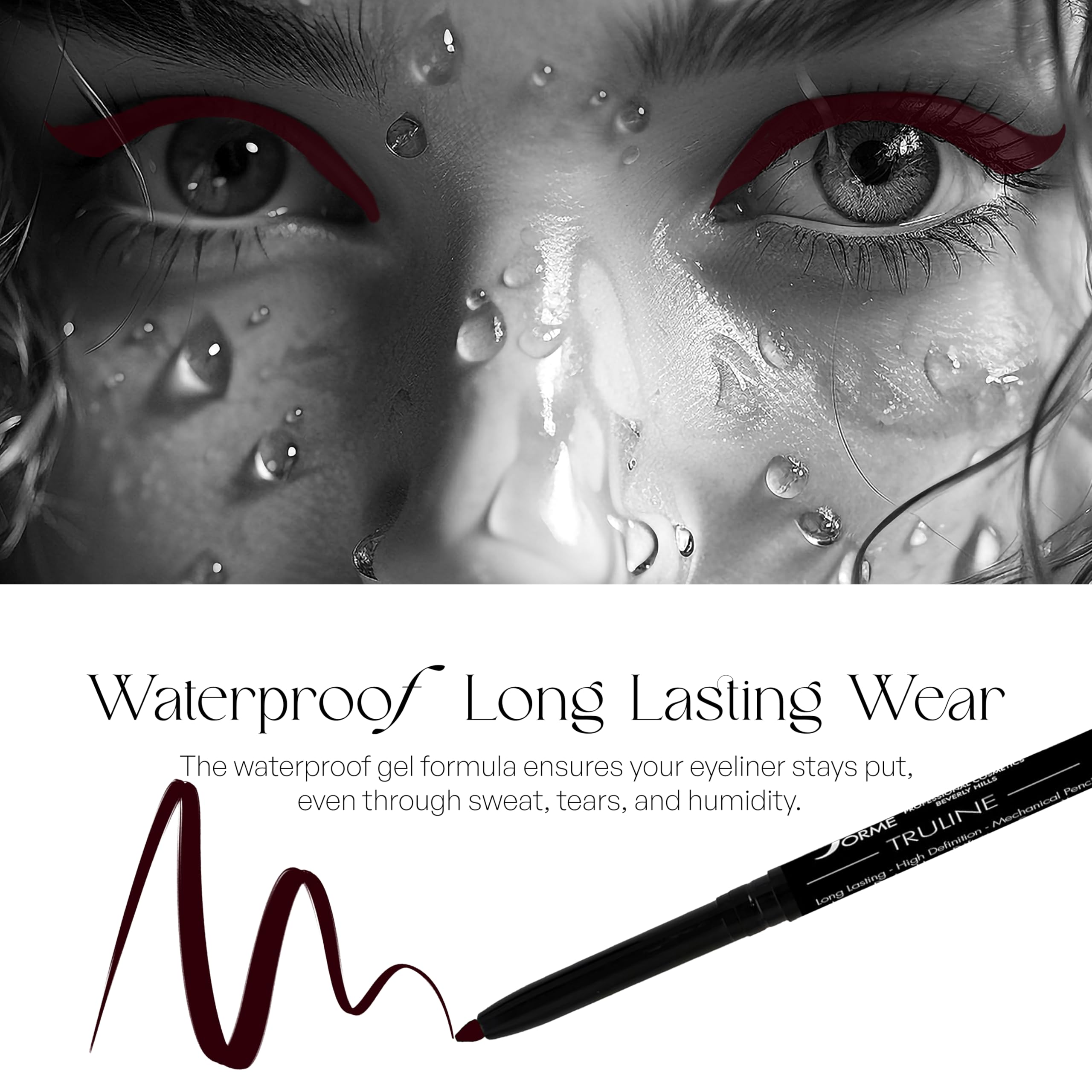 Sorme Cosmetics Truline Mechanical Eyeliner Pencil, Cocoa, 0.1 Ounce