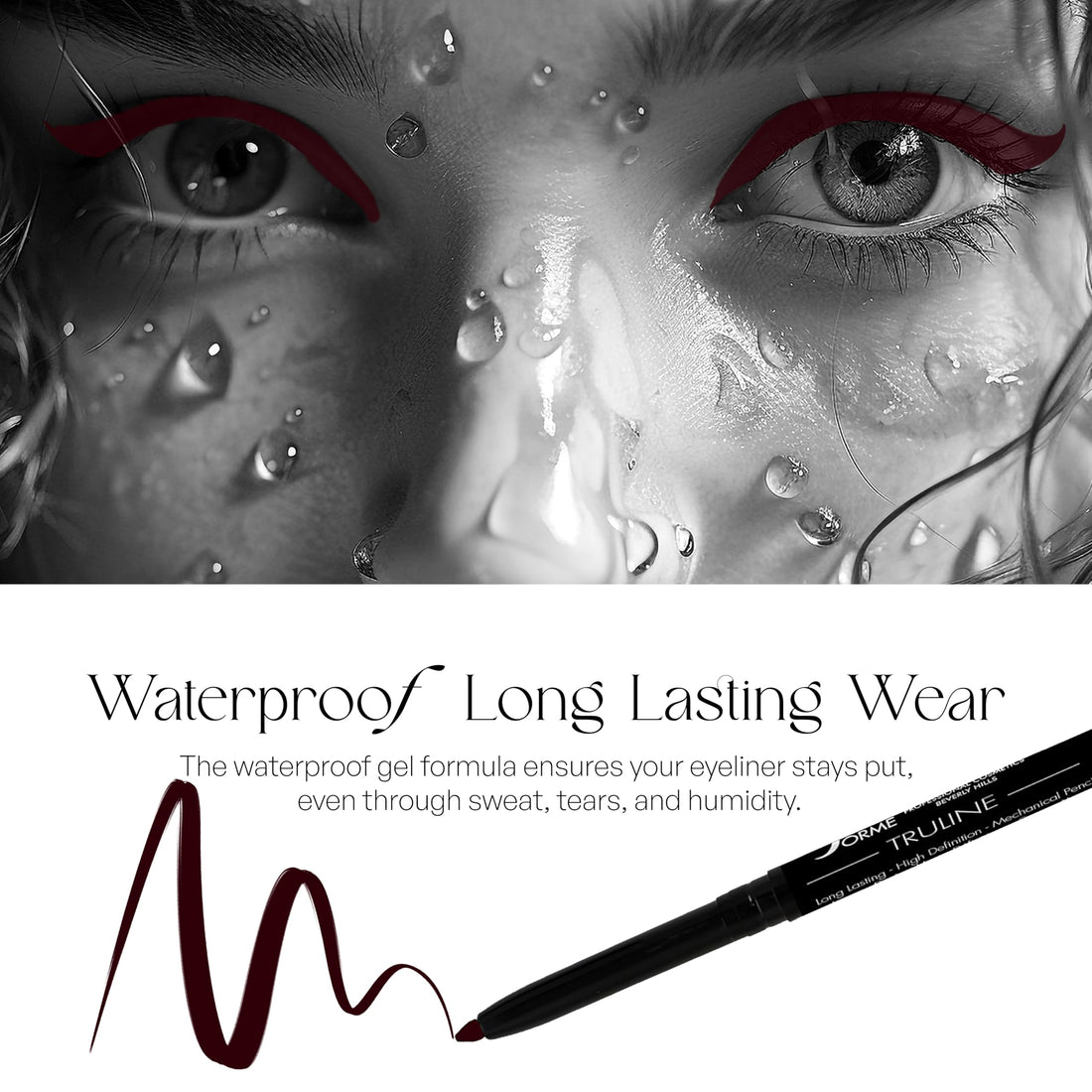 Sorme Cosmetics Truline Mechanical Eyeliner Pencil, Cocoa, 0.1 Ounce