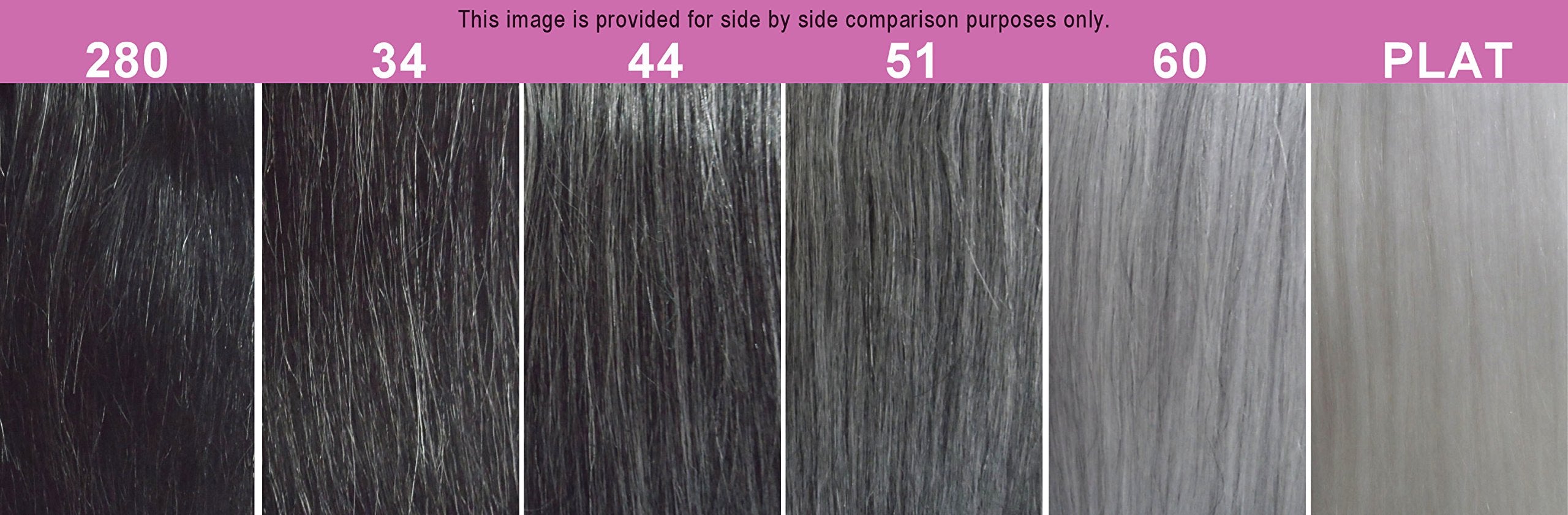 08, 44 : FOXY SALON WEAVE - STRAIGHT08 (Foxy Silver) - Human Hair Weave in 44