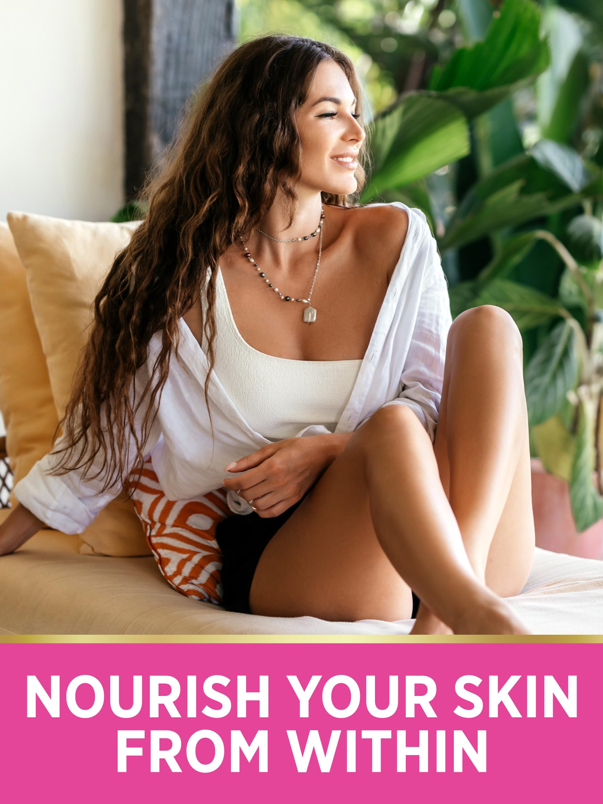 Nature's Truth Liquid Collagen | with Biotin | Berry Flavor | 8 oz | Non-GMO and Gluten Free Supplement