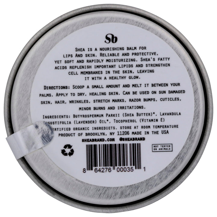 Lavender Shea - Raw Organic Small Batch Shea Butter - Dry Skin, Lips, Hair, Eczema, Scars, Burns...