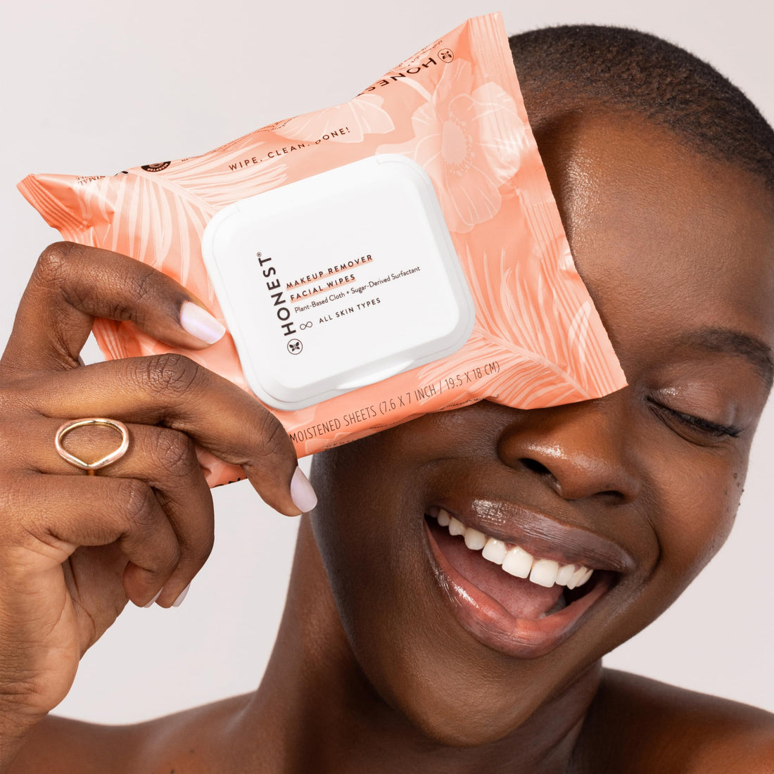 Honest Beauty Makeup Remover Wipes, 30 Count