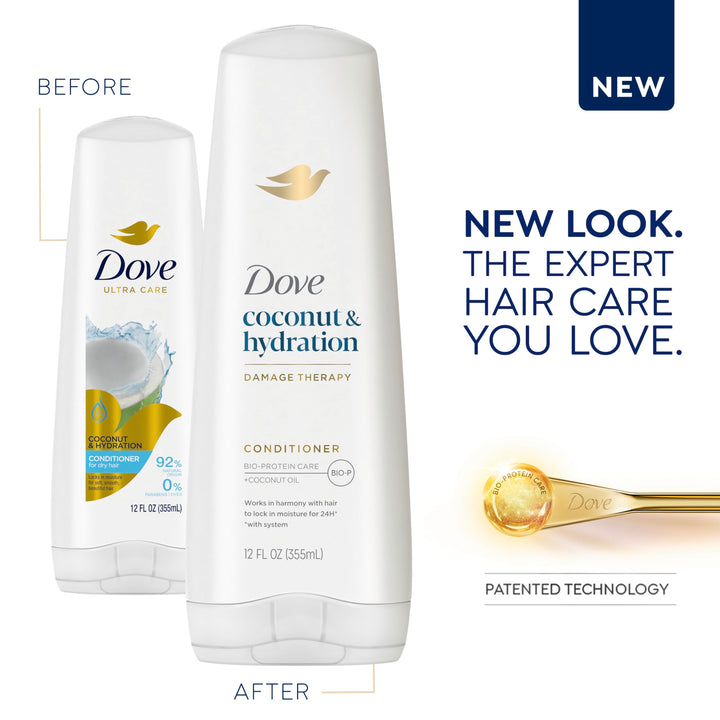 Dove Nutritive Solutions Conditioner, Coconut & Hydration 12 oz