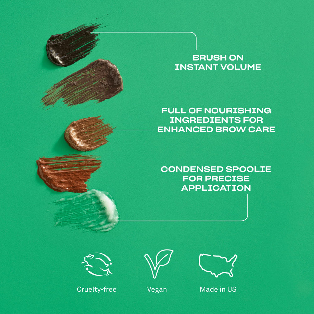 Babe Lash Volumizing Eyebrow Filler with Peptides & Biotin - Tinted Brow Gel - Volumizing Eyebrow Filler, Definer, Eye Makeup - Long Lasting Cream & Smudge-Resistant