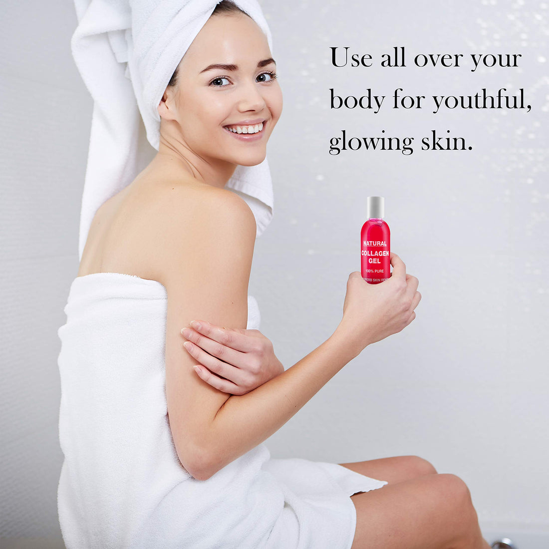 Natural Facial Collagen Gel (118 ml) - Organic Face Mask Beauty Care for Women - Hydrating and Moisturizing Pure Dermal Collagen for Dry Or Rough Skin - Get Healthier Younger Looking Skin (1 PACK)