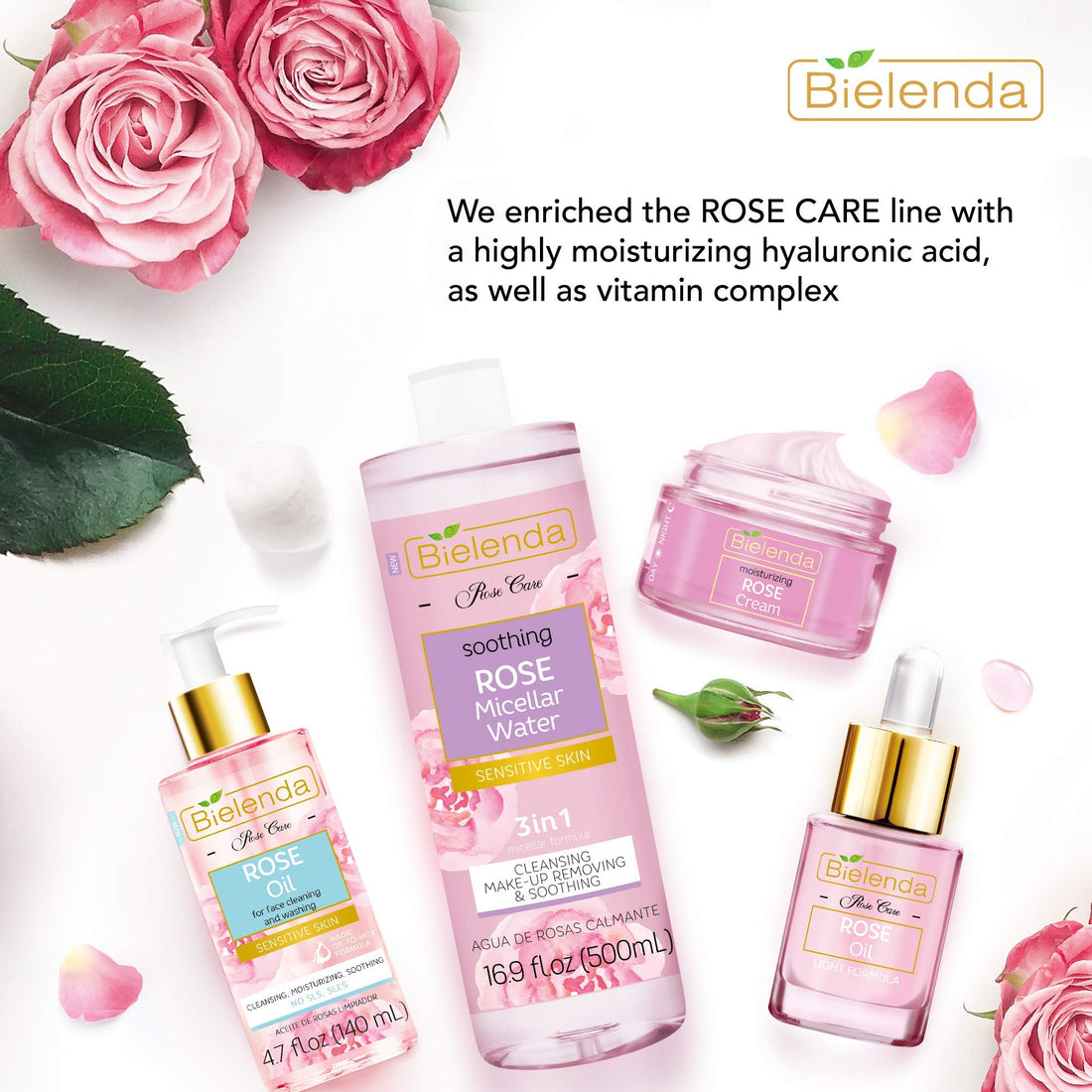 Rose Care Face Cream Moisturizing and Soothing - 50 ml
