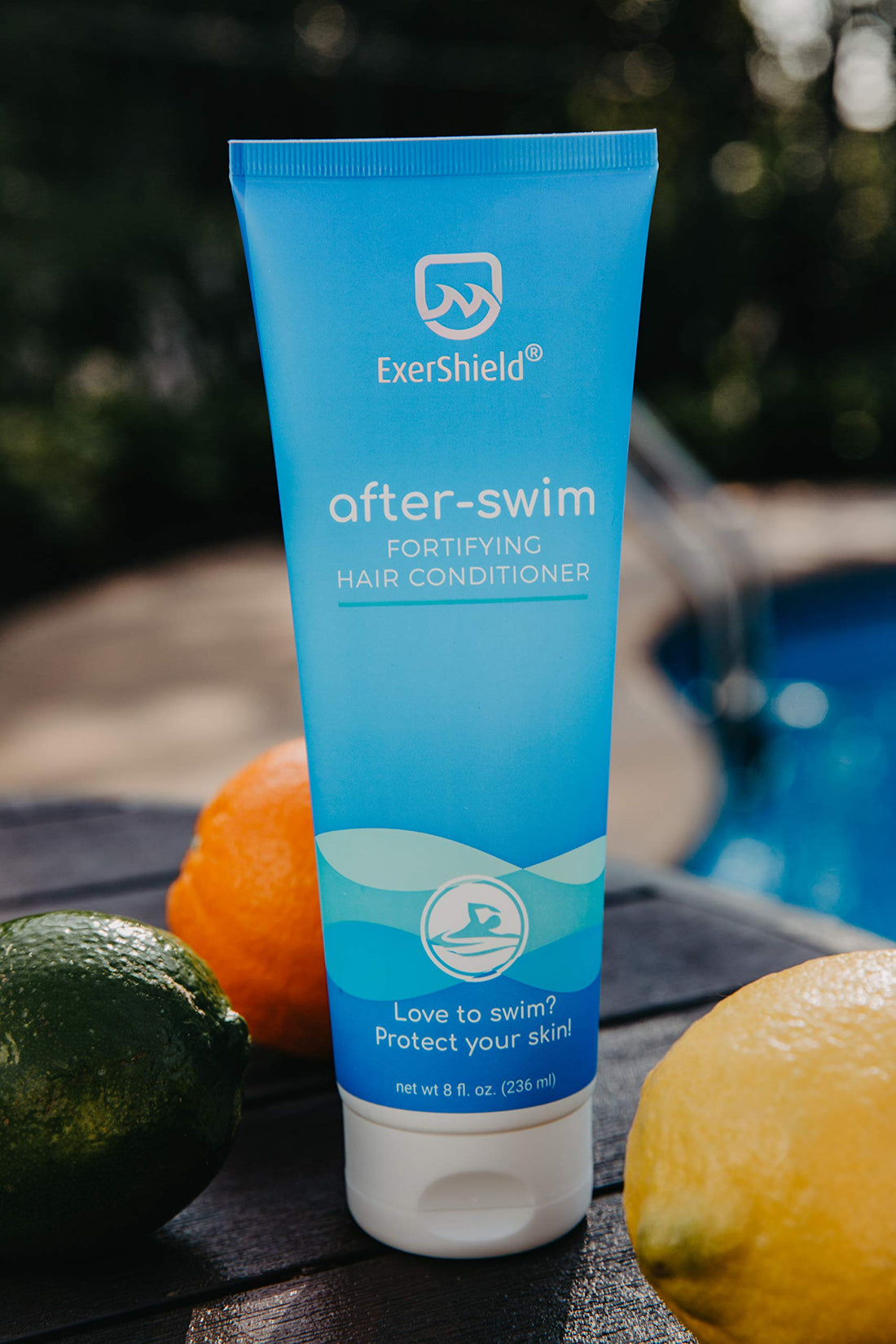 Exershield Swimming Conditioner - After and Pre Swim Chlorine Conditioner for Swimmers.