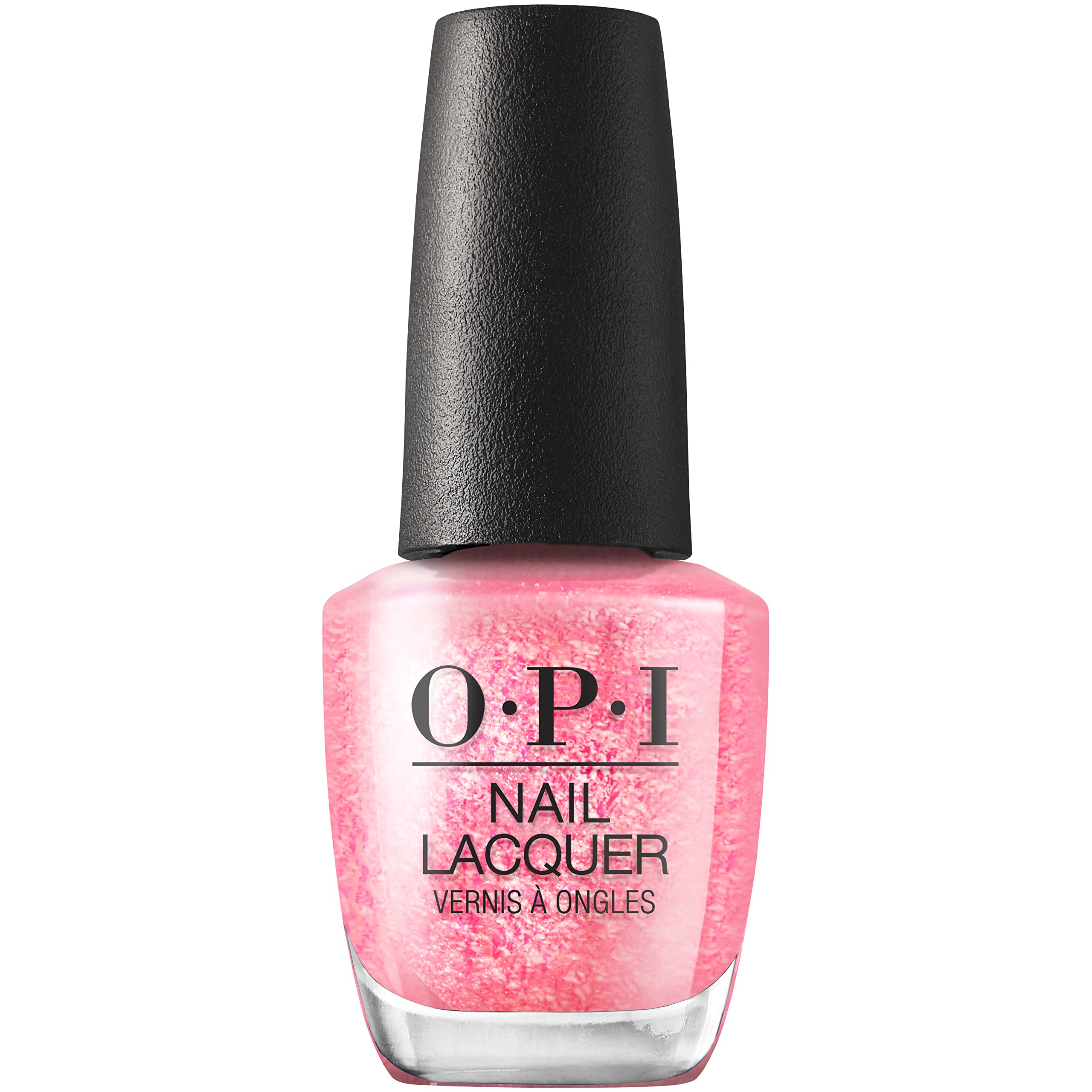 OPI Nail Lacquer Pixel Dust | Opaque Light Pink Shimmer Chip Resistant Nail Polish | Xbox Collection