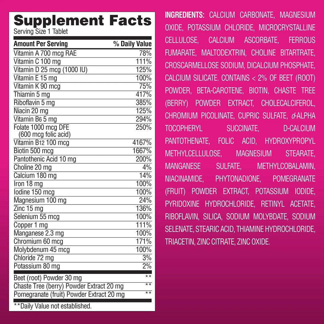 Members Mark Women's Daily Multivitamin (275 Count)