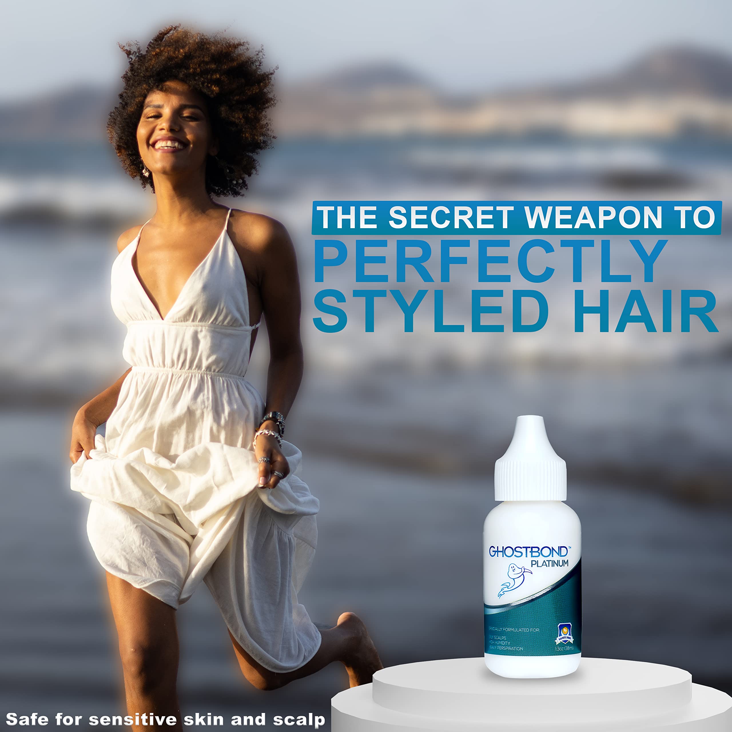 1.3oz : Ghost Bond Platinum Hair Glue | Full Head Bonding (1.3oz)