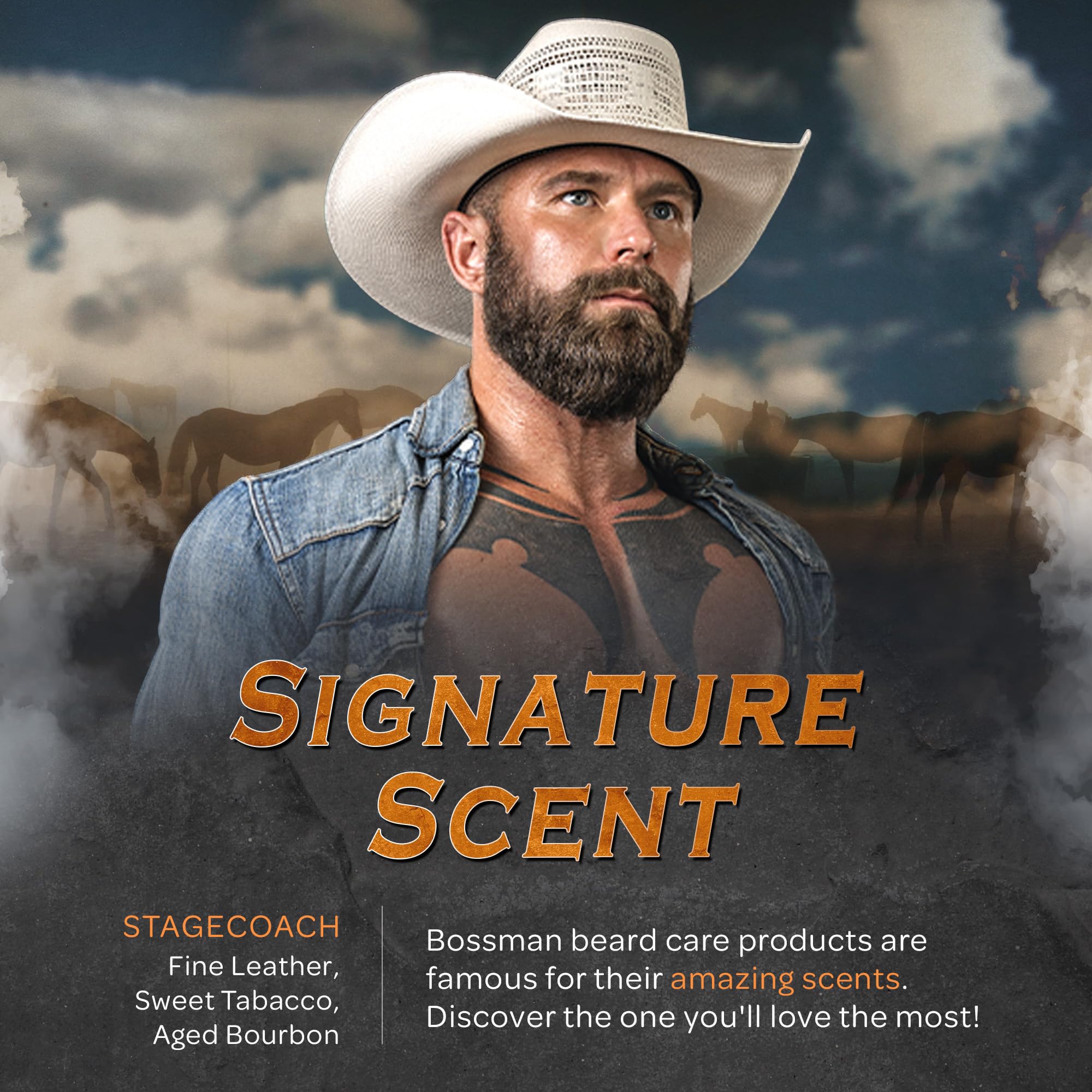 Bossman Beard Pomade- Stagecoach Scent