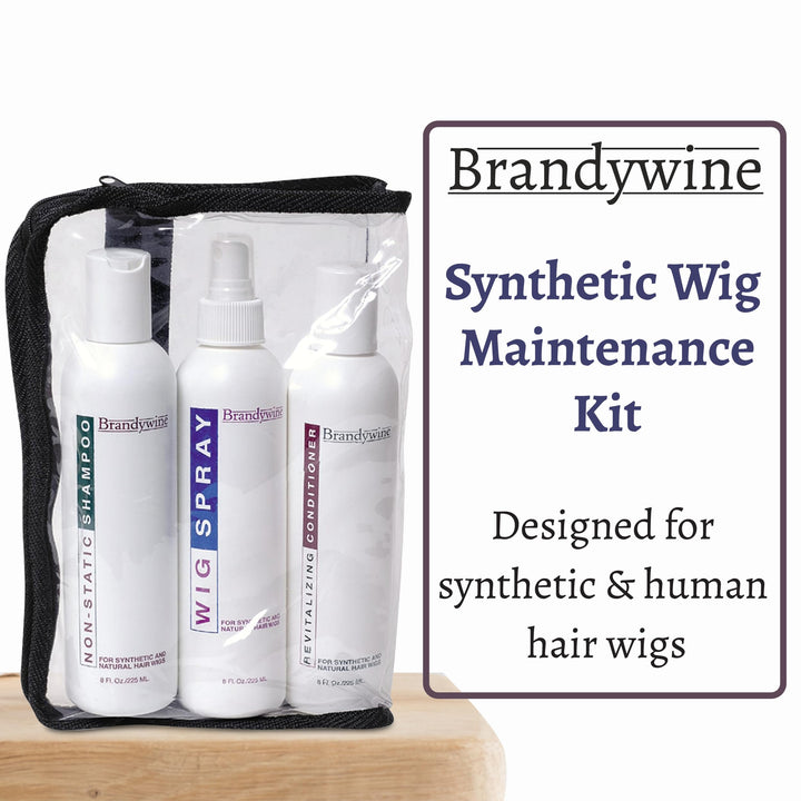Brandywine Maintenance Kit, Non Static Shampoo, Revitalizing Conditioner & Wig Spray 8 Oz. Each
